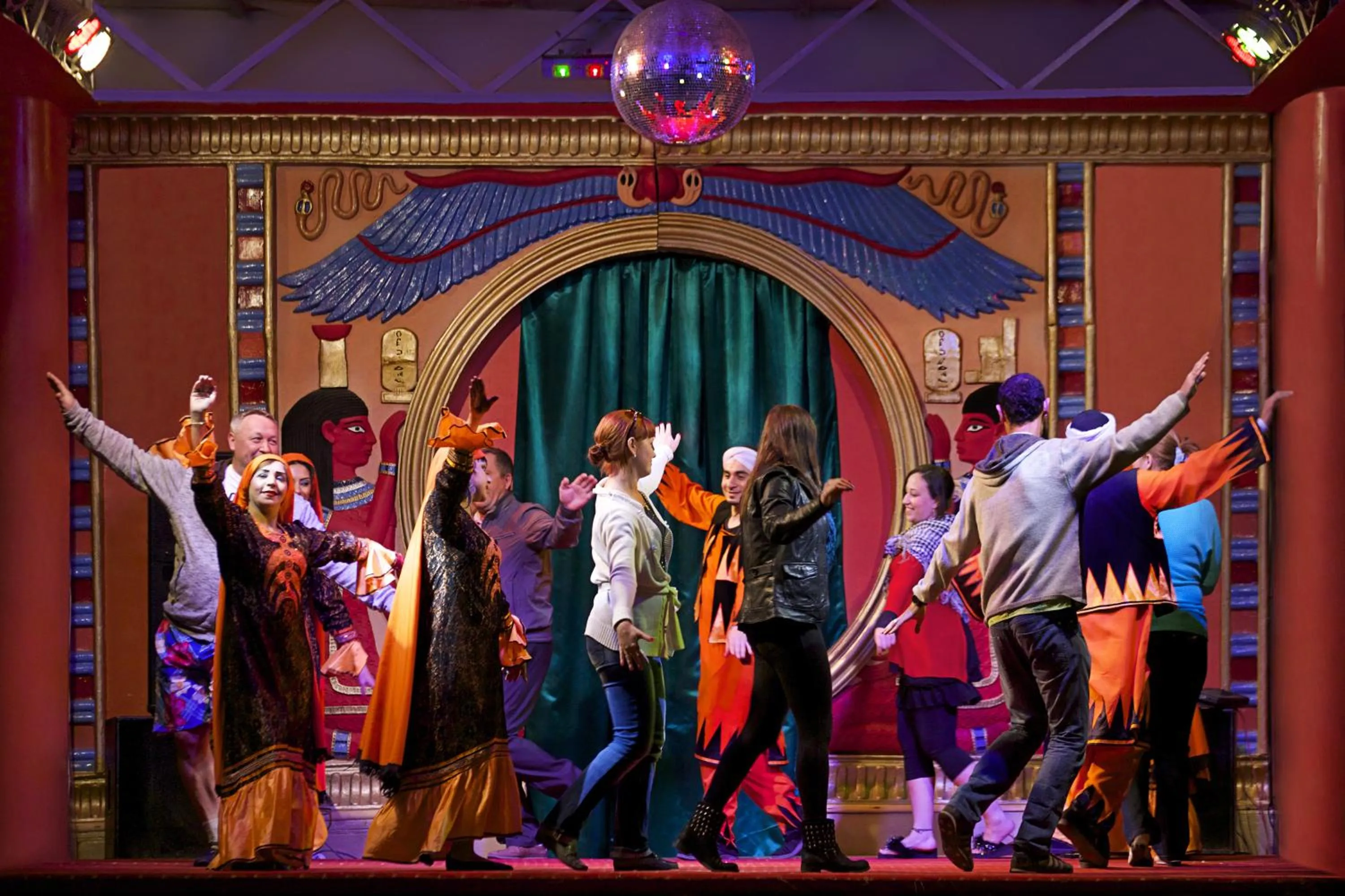 People in Gafy Resort Aqua Park