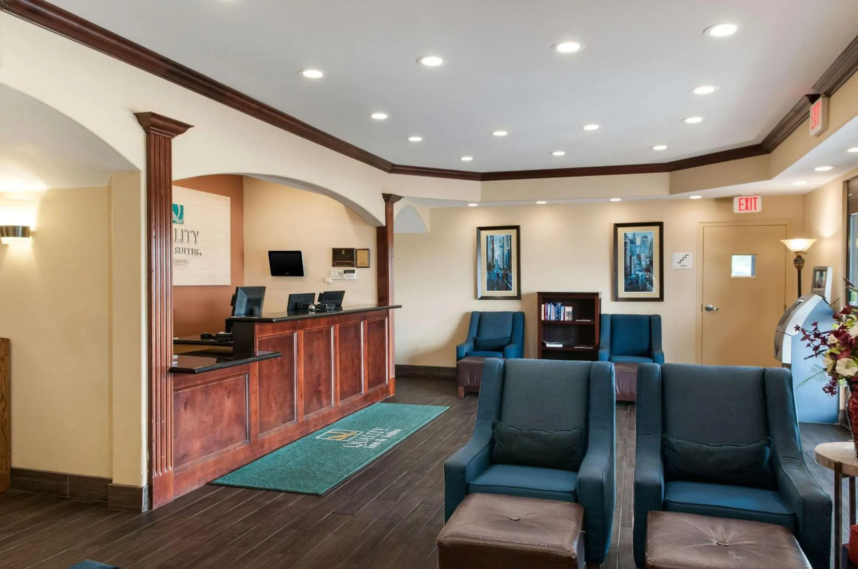Lobby or reception in Quality Inn & Suites Houma Lobby or reception in Quality Inn & Suites Houma