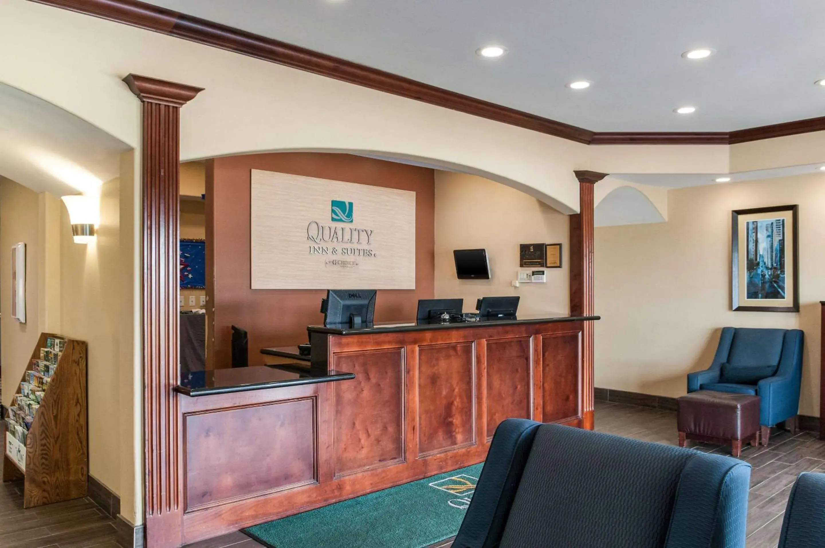 Lobby or reception in Quality Inn & Suites Houma Lobby or reception in Quality Inn & Suites Houma