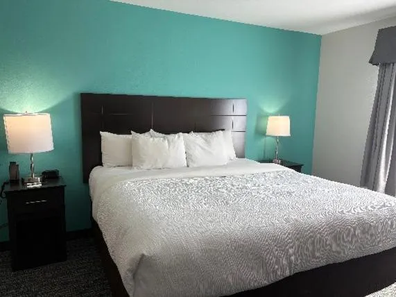 Bed in Quality Inn & Suites Houma