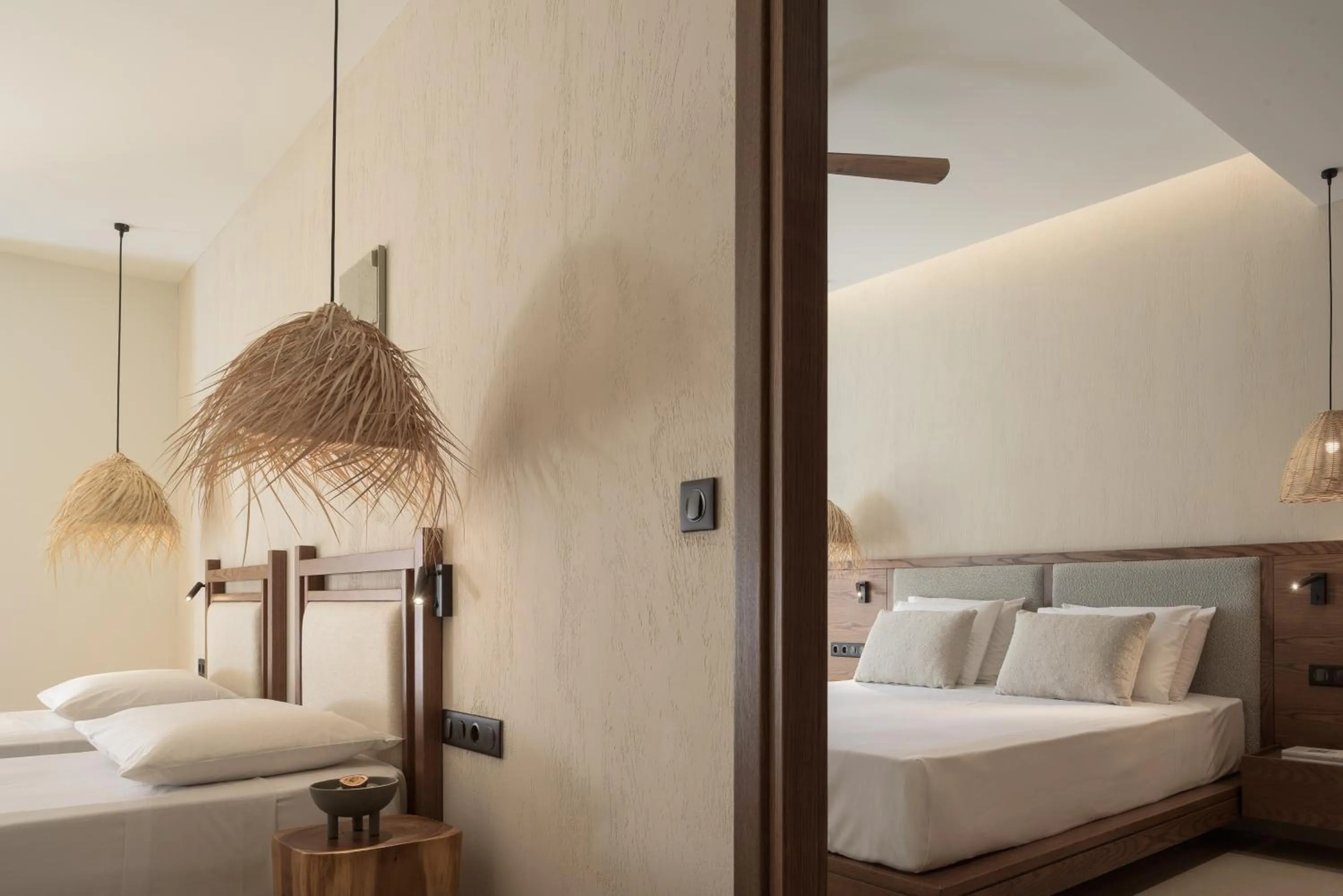 Bed in Fodele Beach Water Park Resort