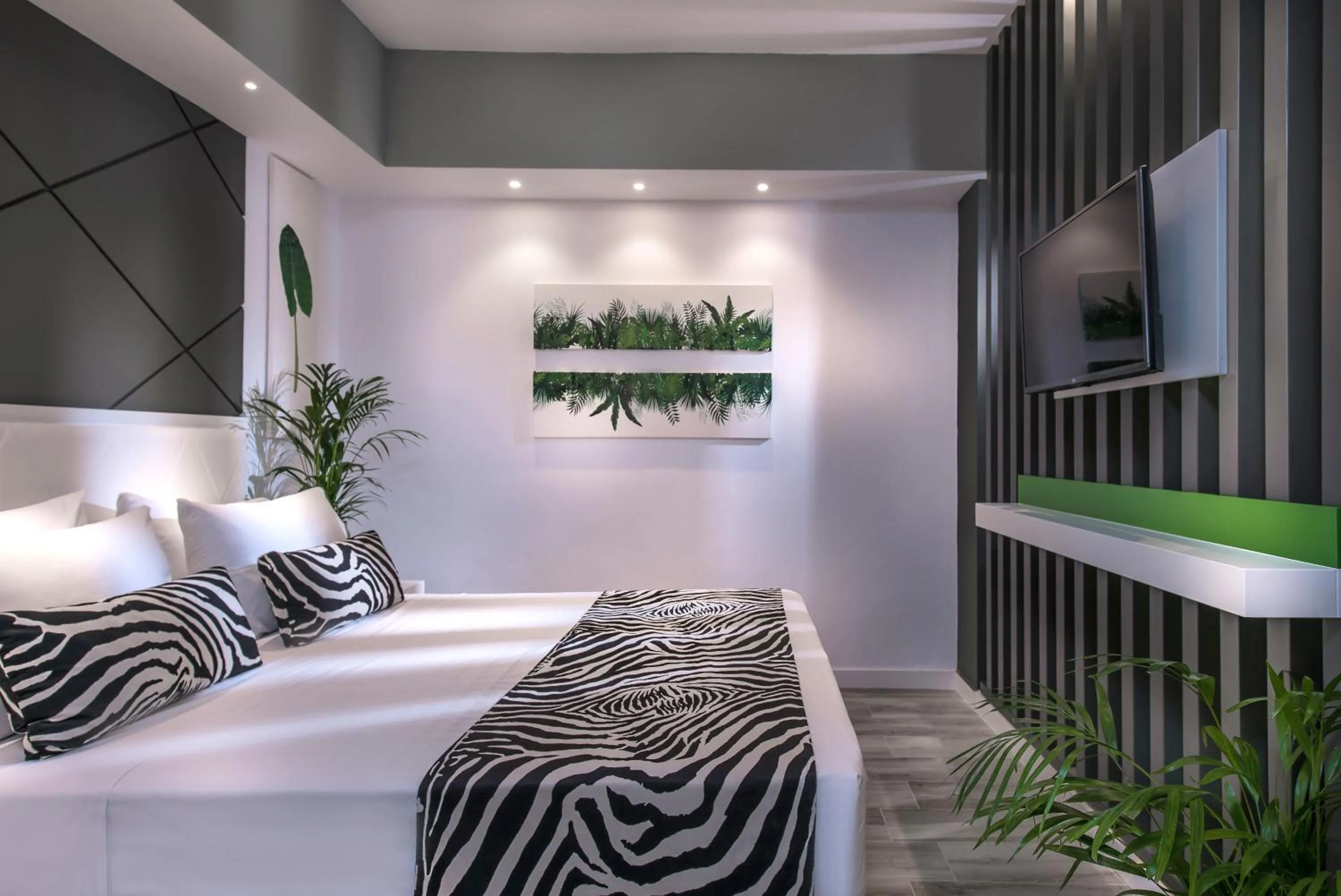 Bedroom, Bed in Fodele Beach Water Park Resort