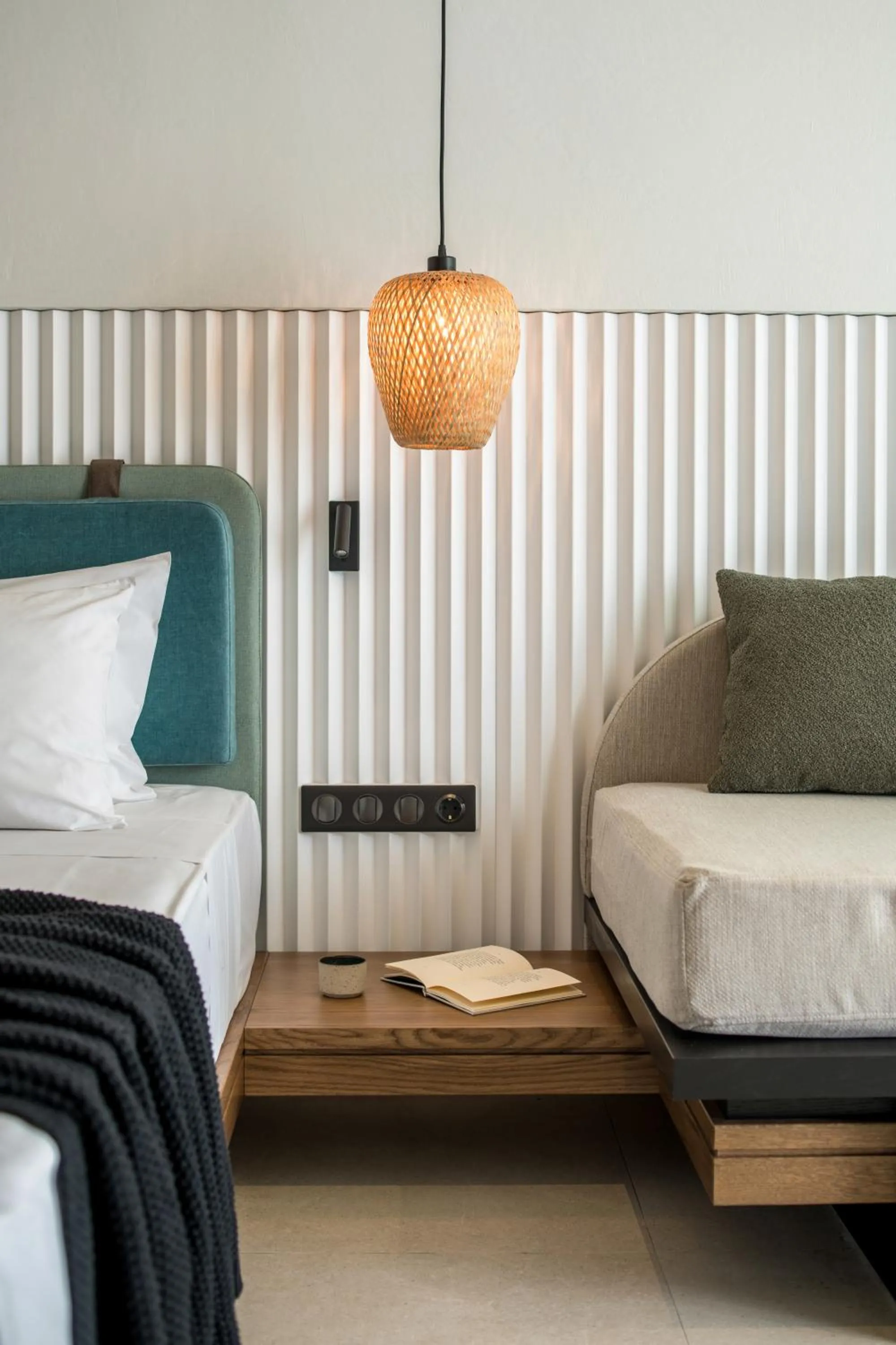 Bed in Fodele Beach Water Park Resort