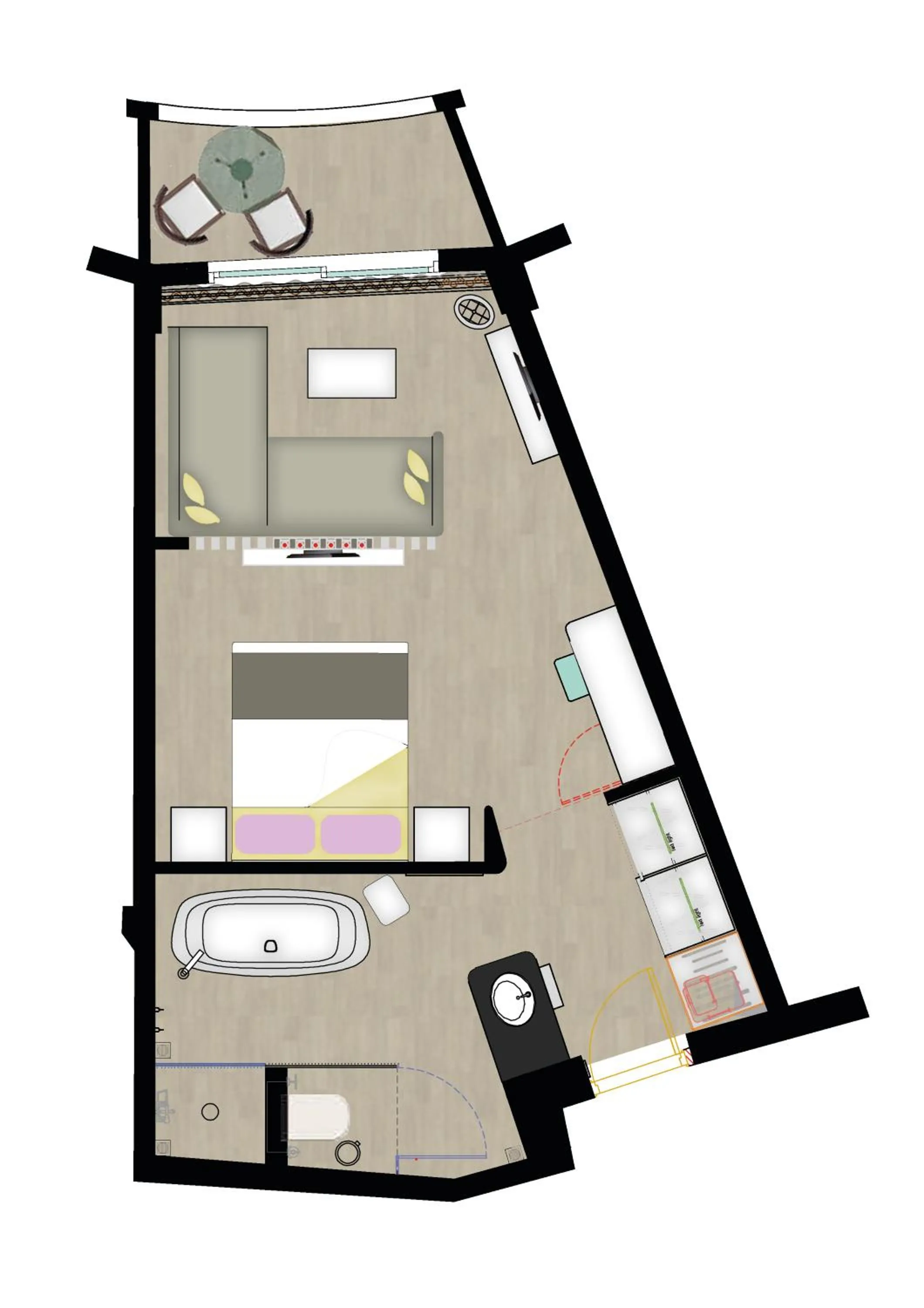 Photo of the whole room in Fodele Beach Water Park Resort