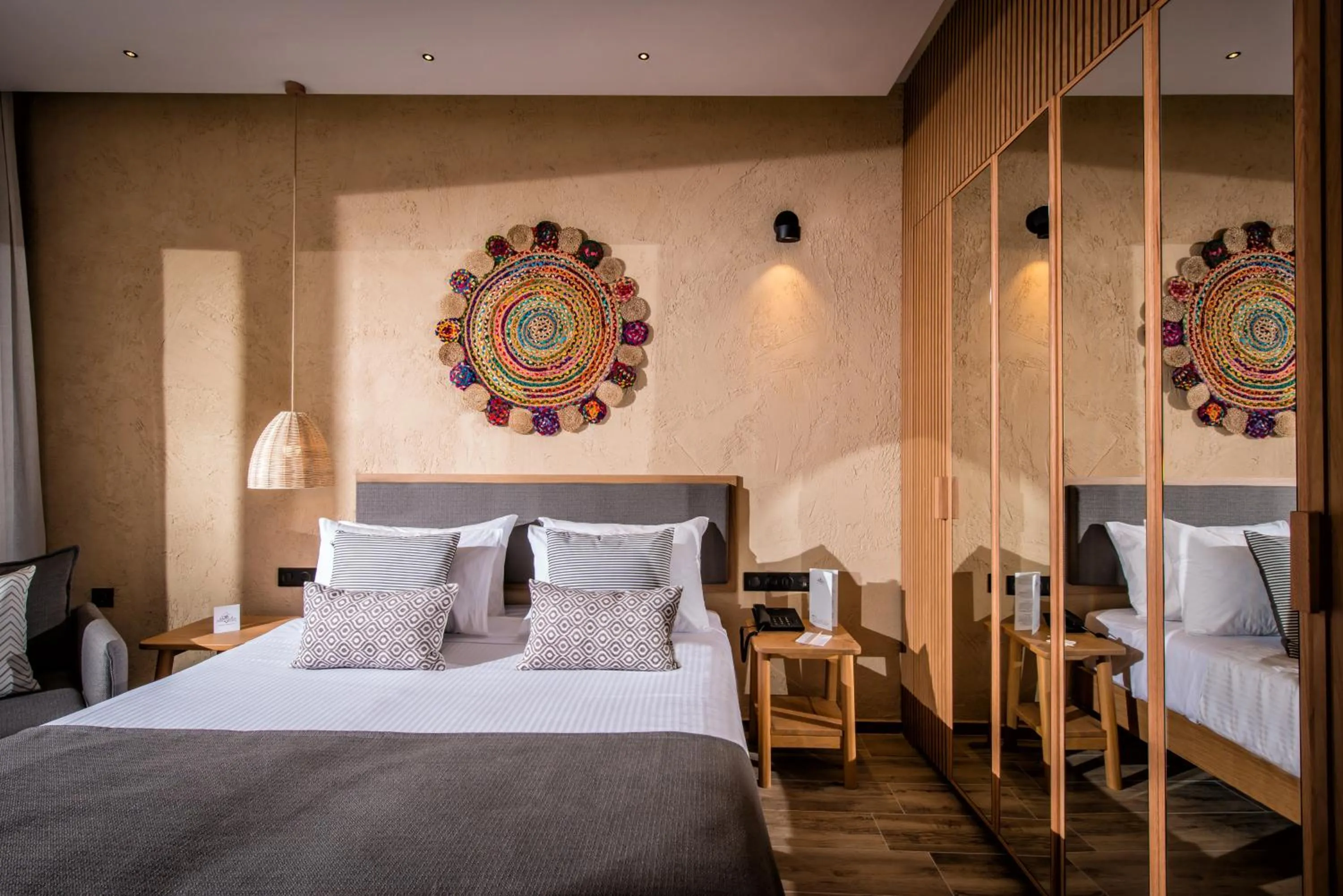 Bedroom, Bed in Fodele Beach Water Park Resort