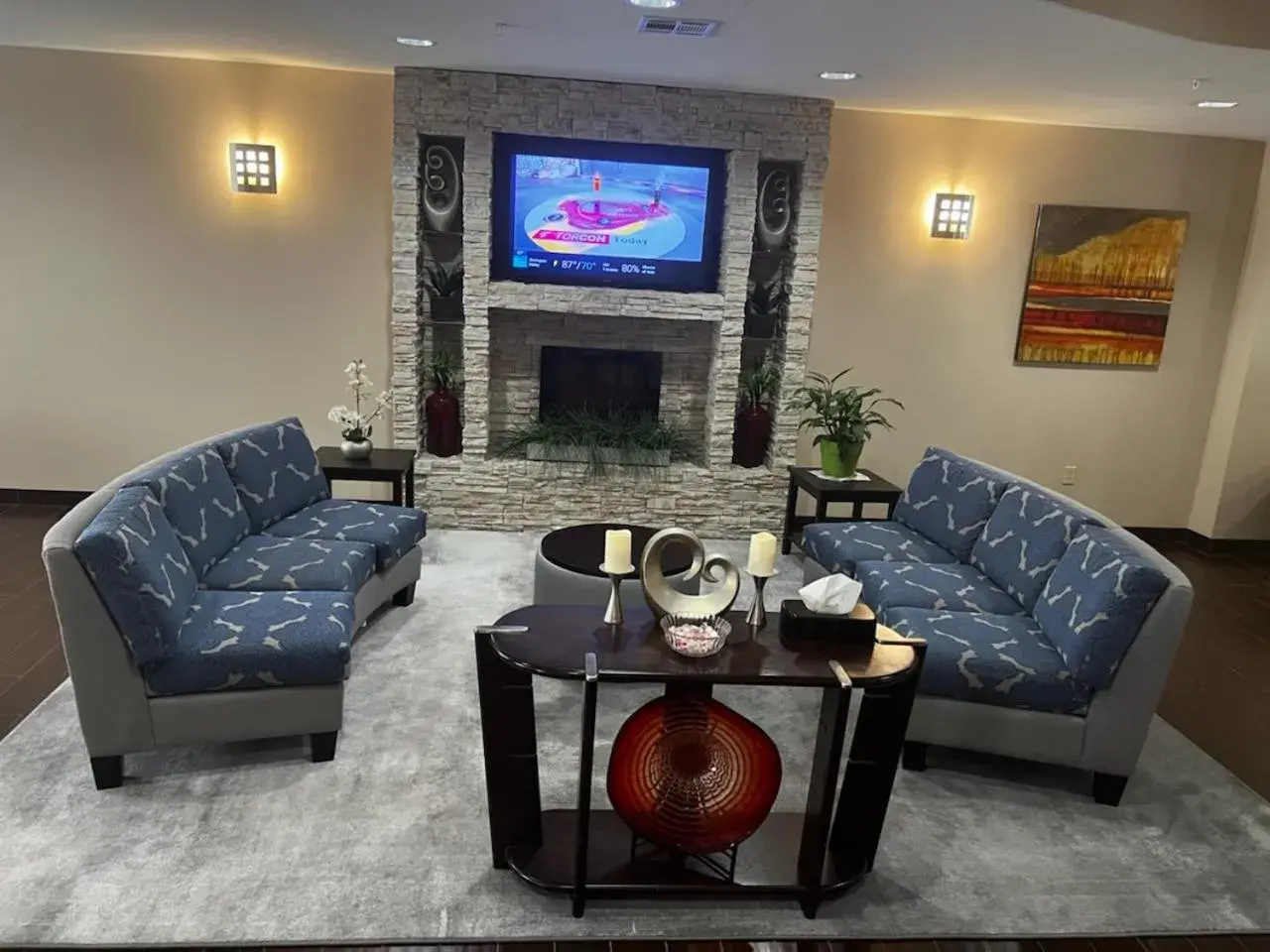 Lobby or reception in Comfort Suites Mandeville - Covington Lobby or reception in Comfort Suites Mandeville - Covington