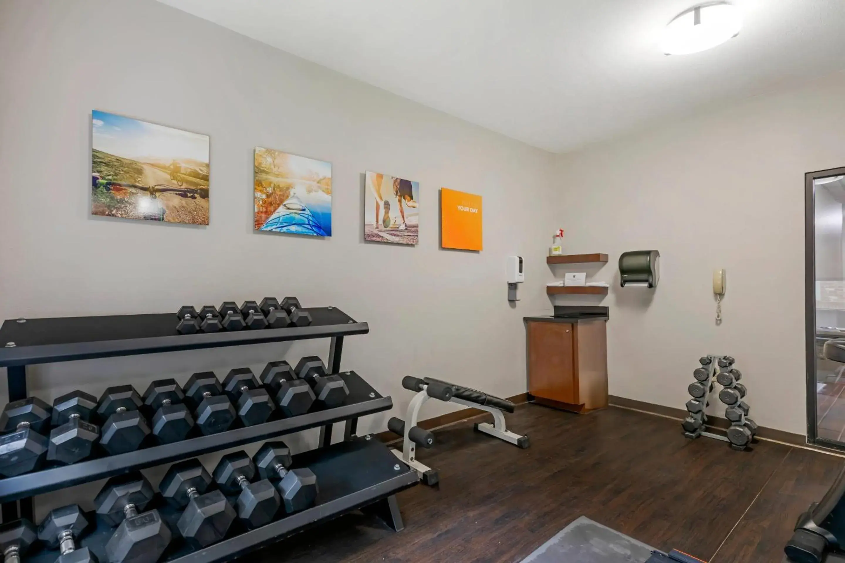 Fitness centre/facilities in Comfort Inn & Suites Covington - Mandeville Fitness centre/facilities in Comfort Inn & Suites Covington - Mandeville