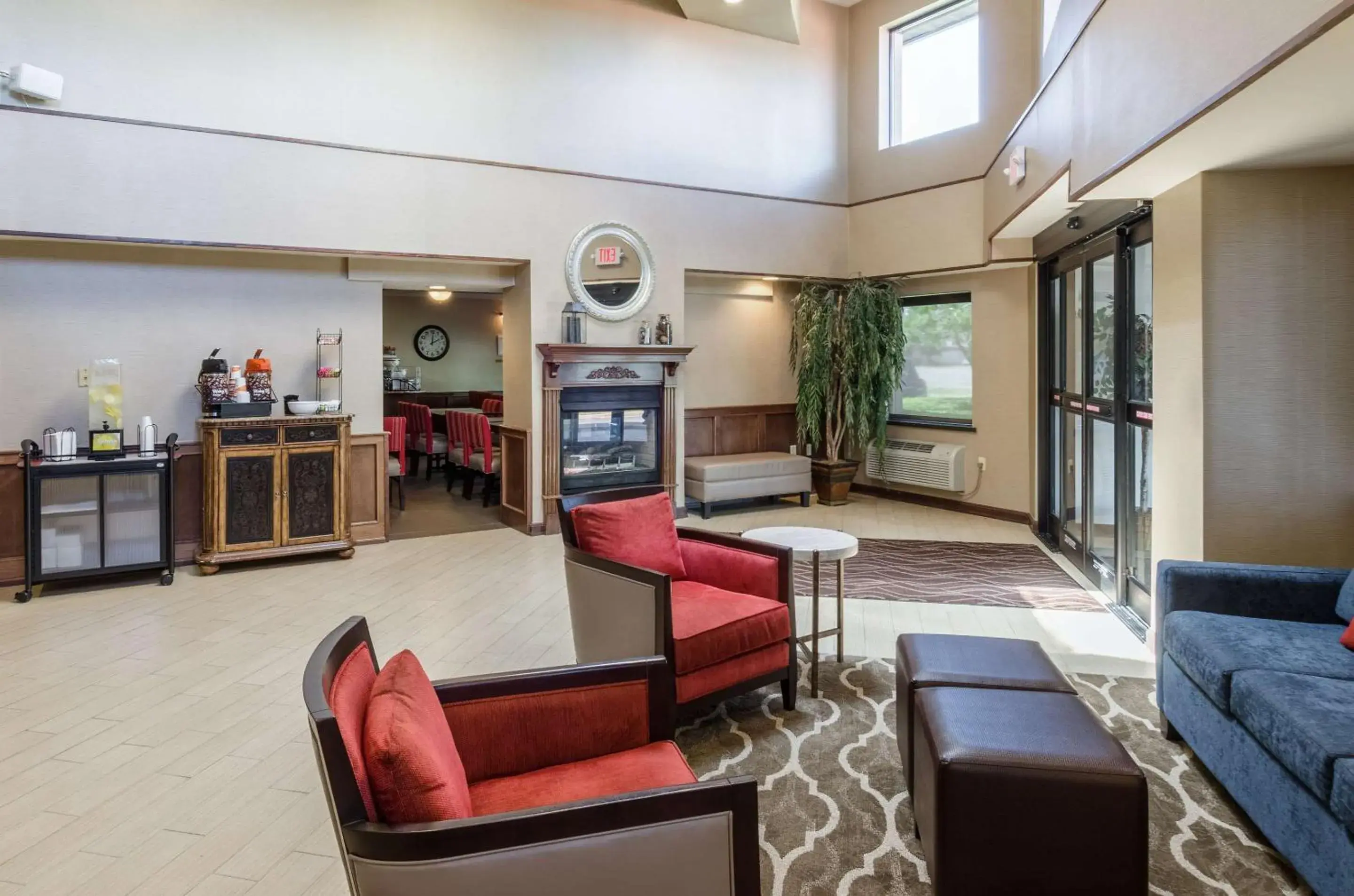 Lobby or reception in Comfort Inn & Suites West Springfield Lobby or reception in Comfort Inn & Suites West Springfield
