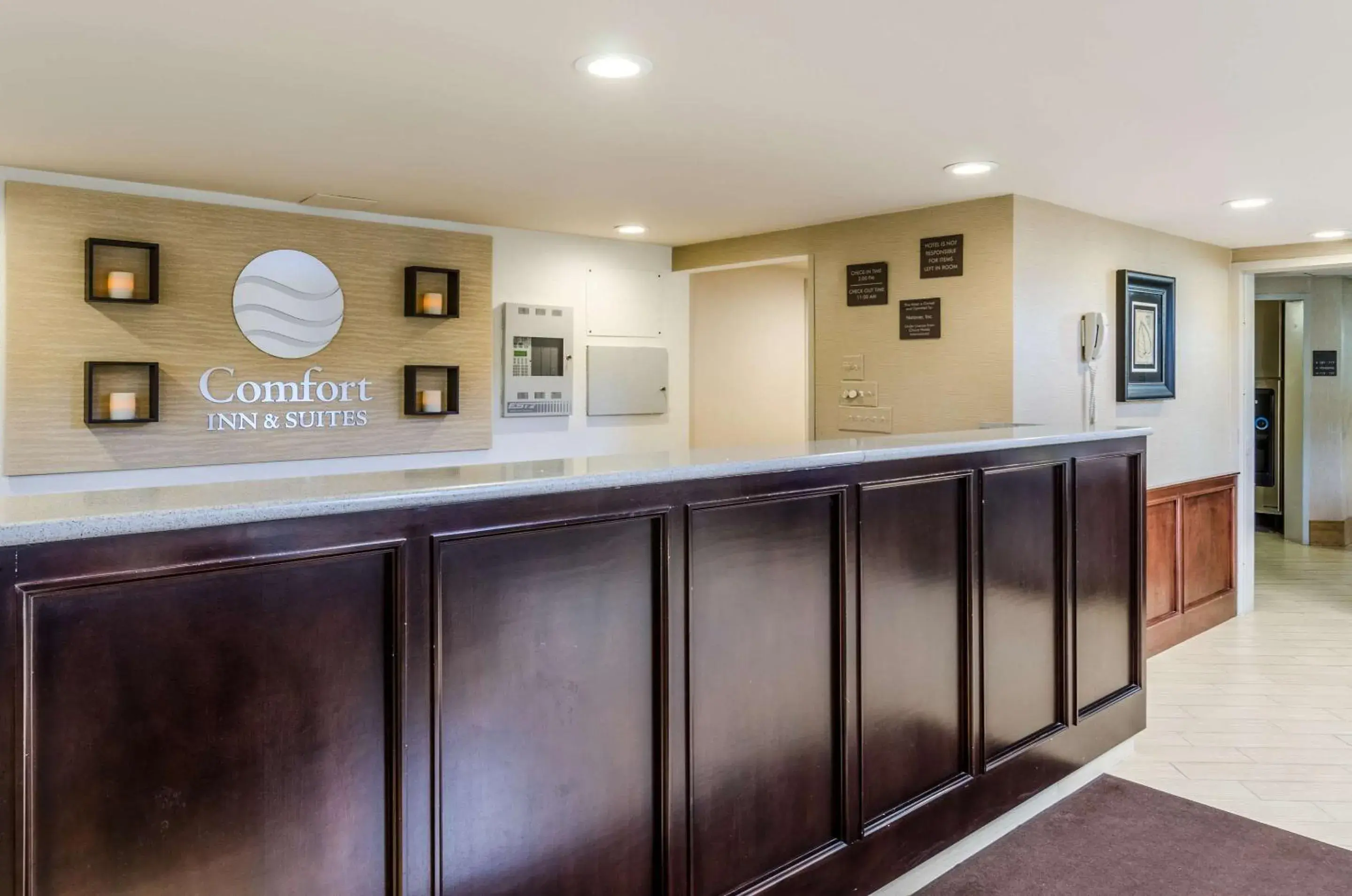 Lobby or reception in Comfort Inn & Suites West Springfield Lobby or reception in Comfort Inn & Suites West Springfield