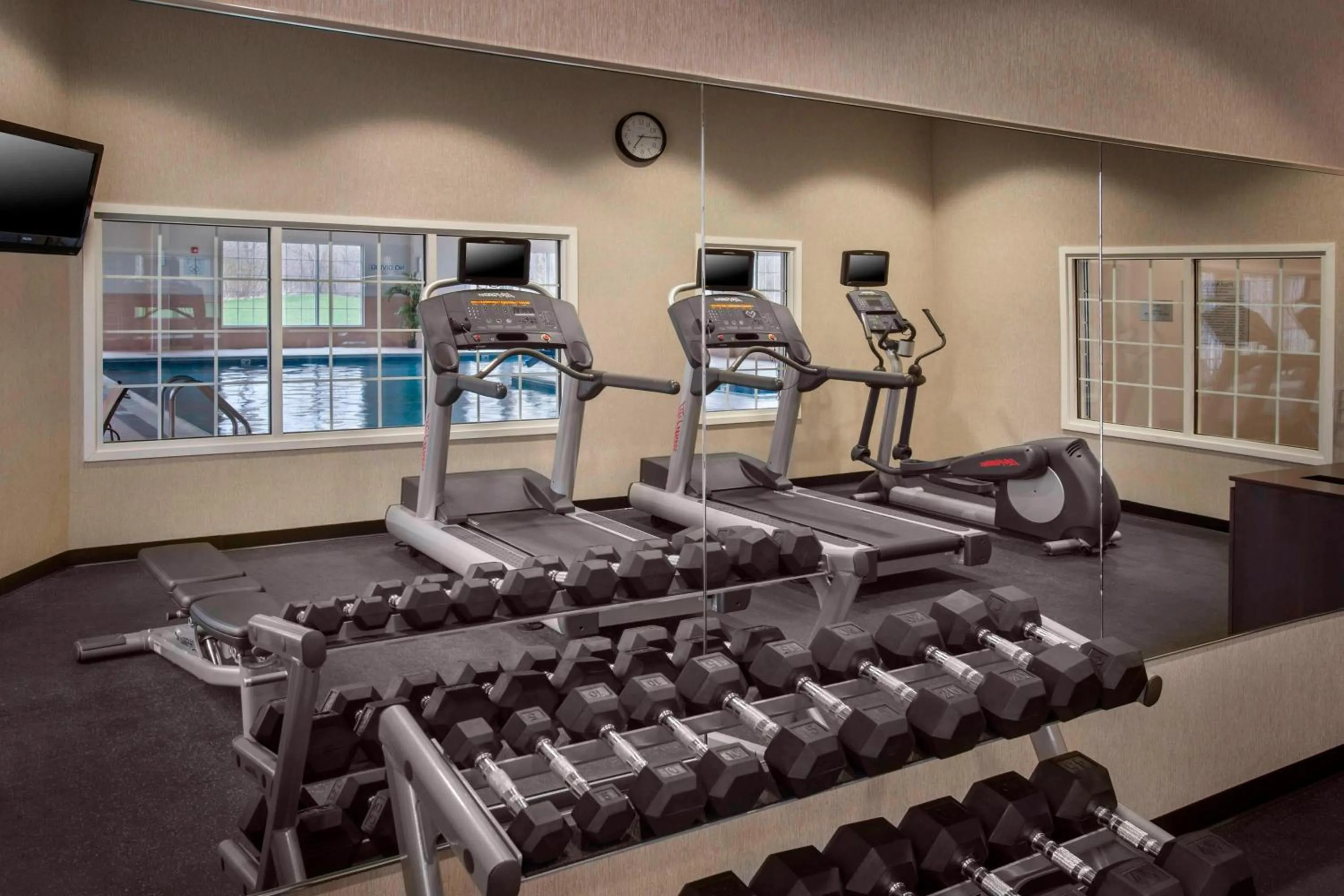 Fitness centre/facilities in Fairfield Inn & Suites by Marriott Great Barrington Lenox/Berkshires