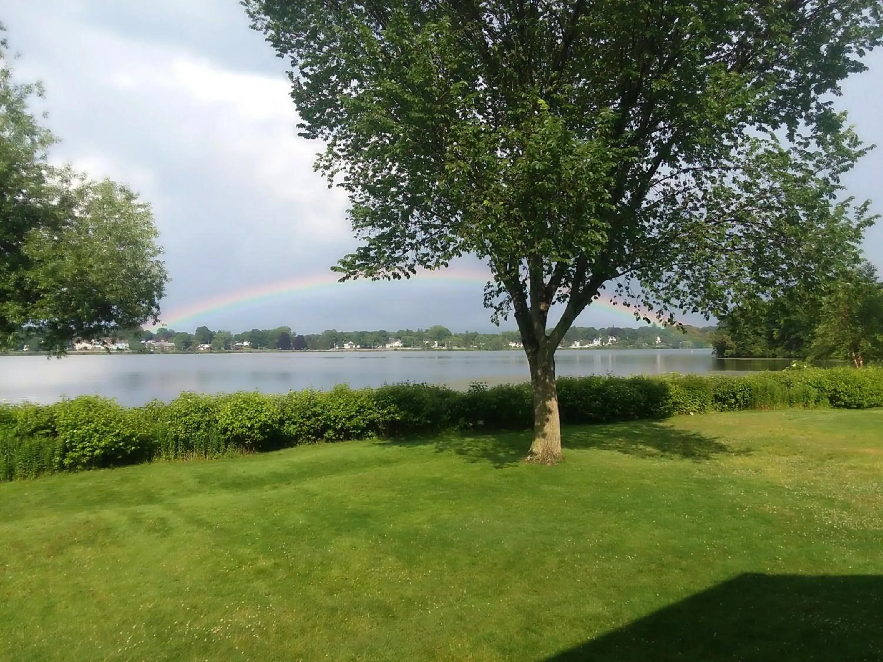 Garden in Lakeside Inn