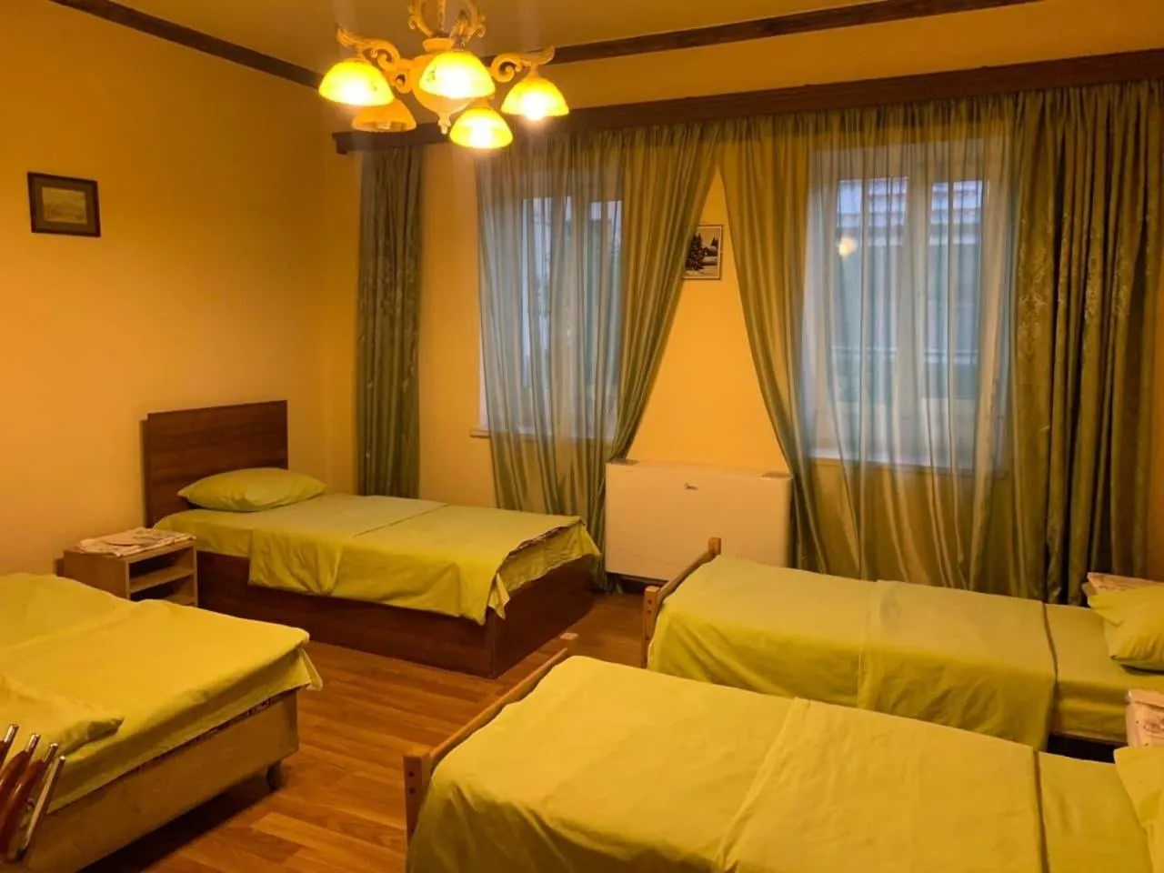 Bed in Li Yes Yerevan hotel