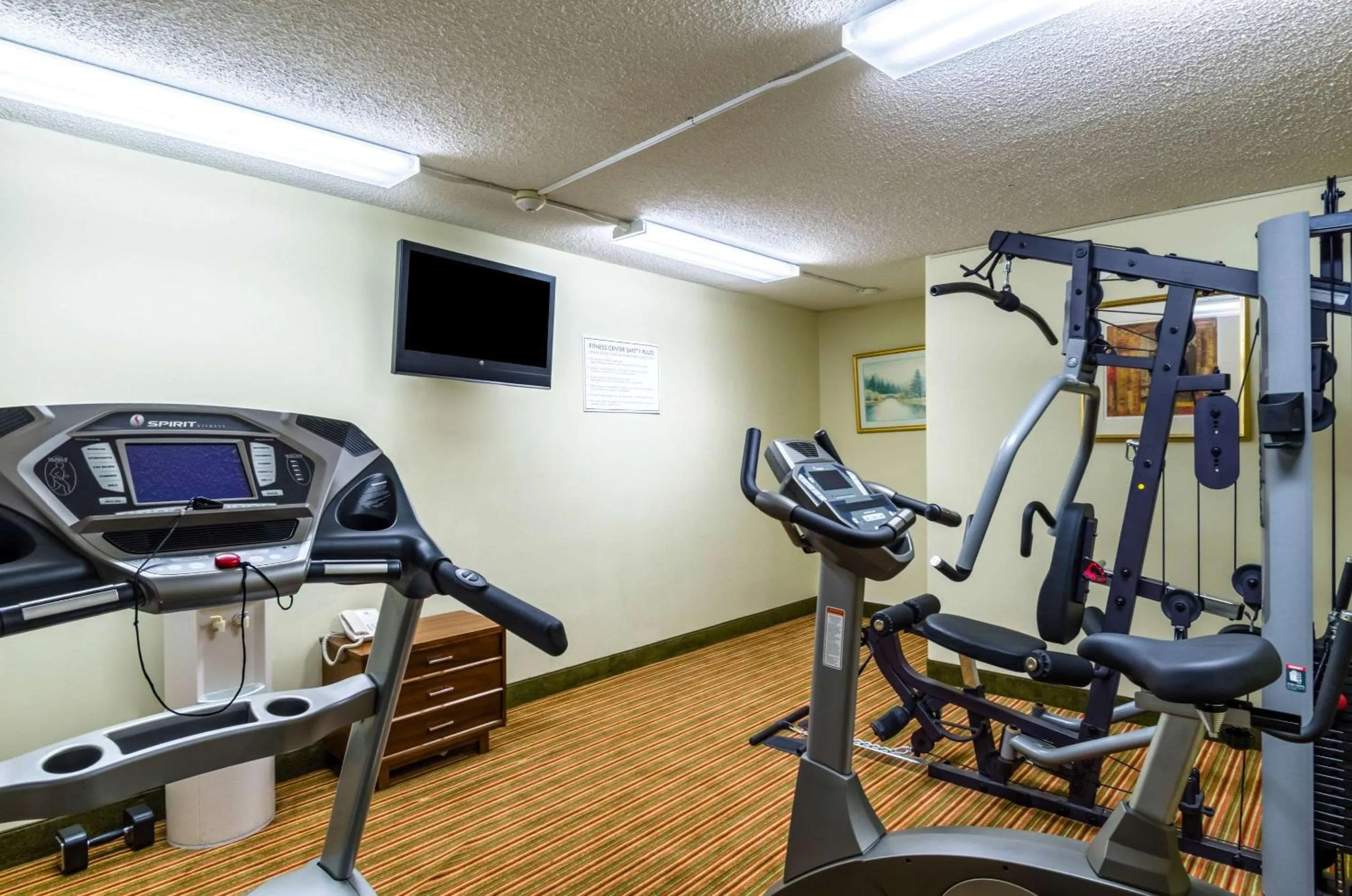 Fitness centre/facilities in Fairbridge Inn Express Pittsfield