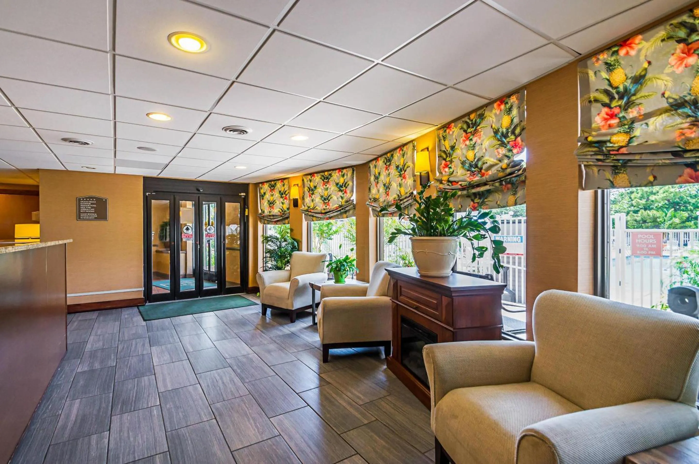 Lobby or reception in Quality Inn Oceanfront