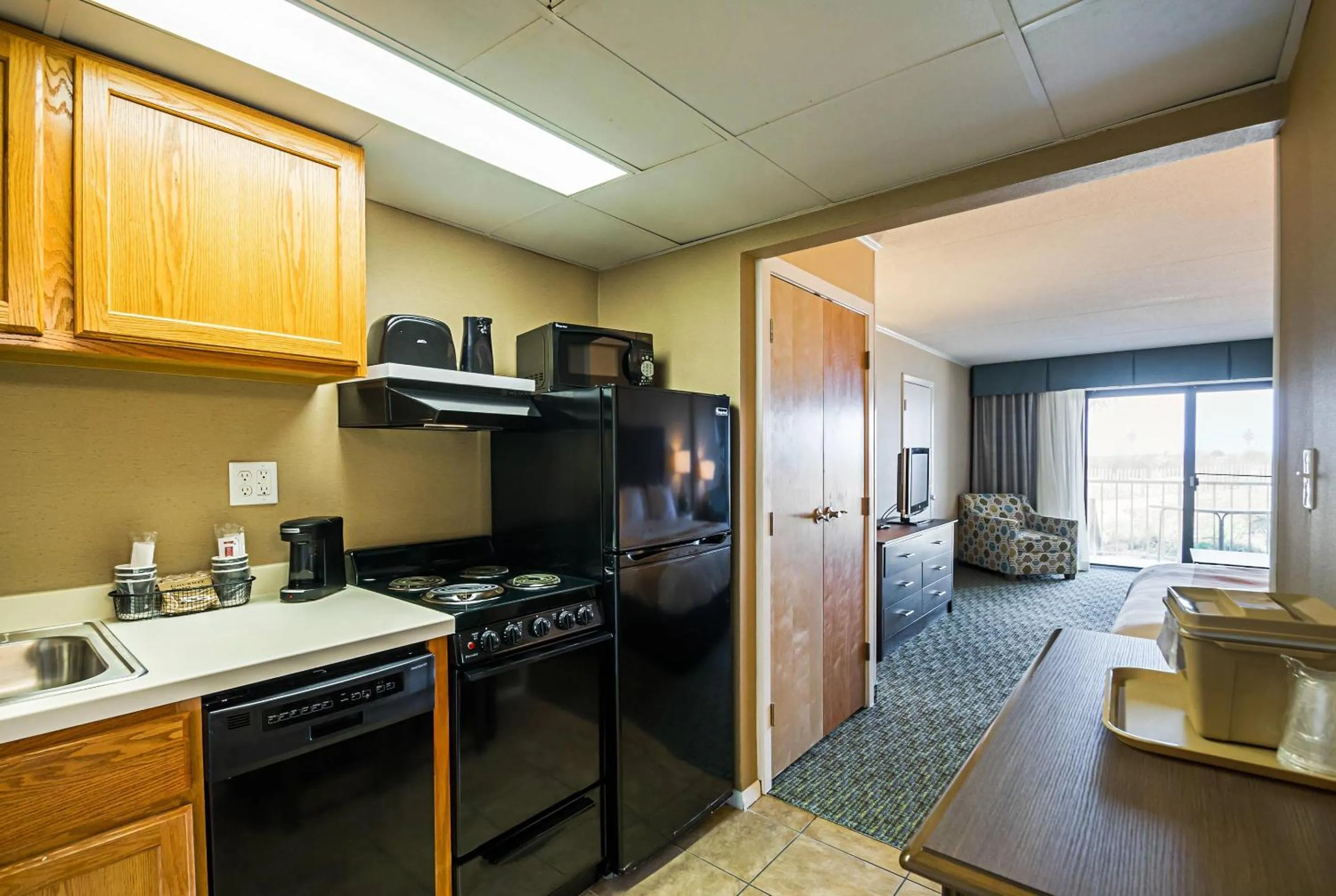 Bedroom in Quality Inn Oceanfront