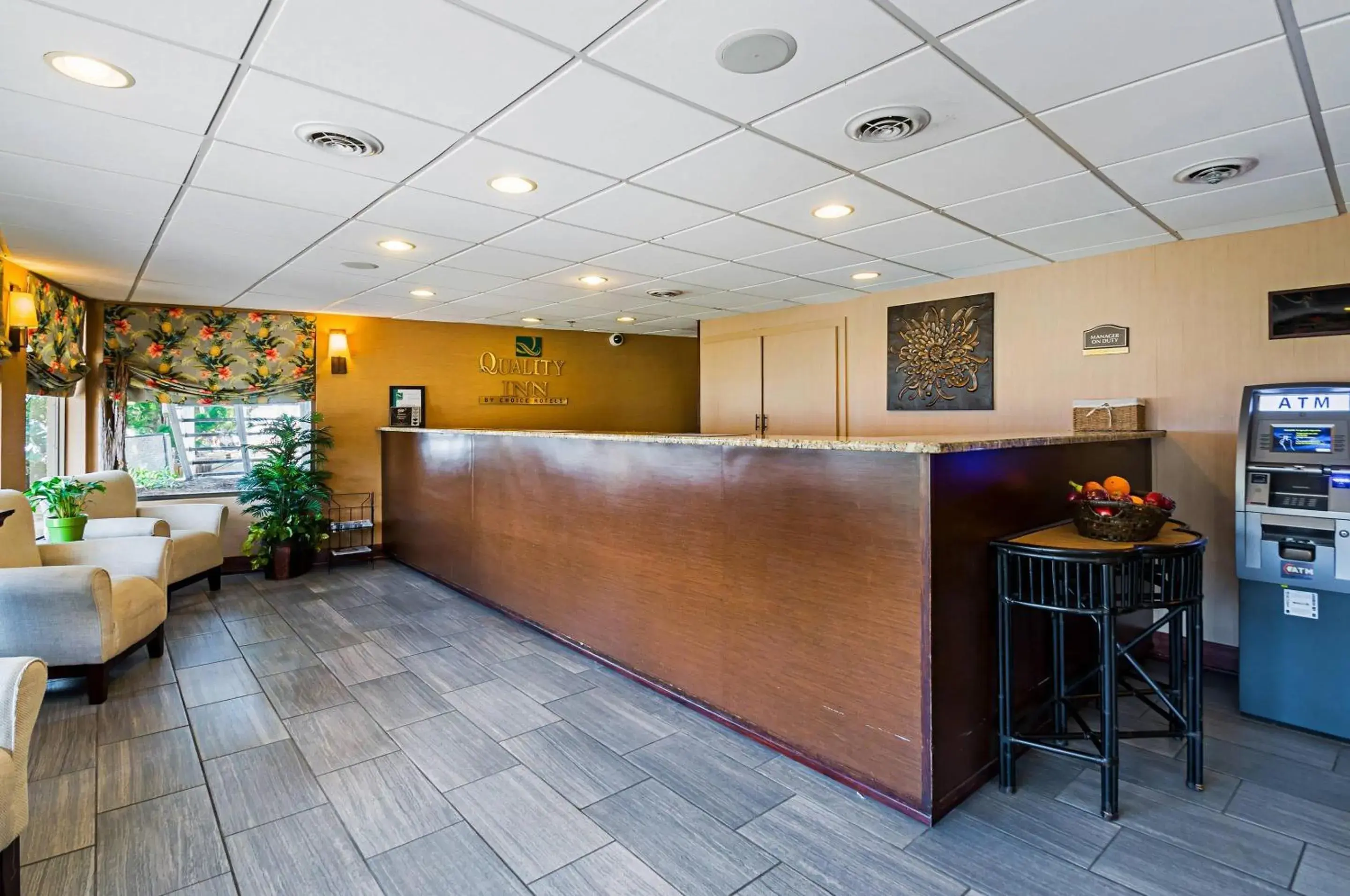 Lobby or reception in Quality Inn Oceanfront Lobby or reception in Quality Inn Oceanfront