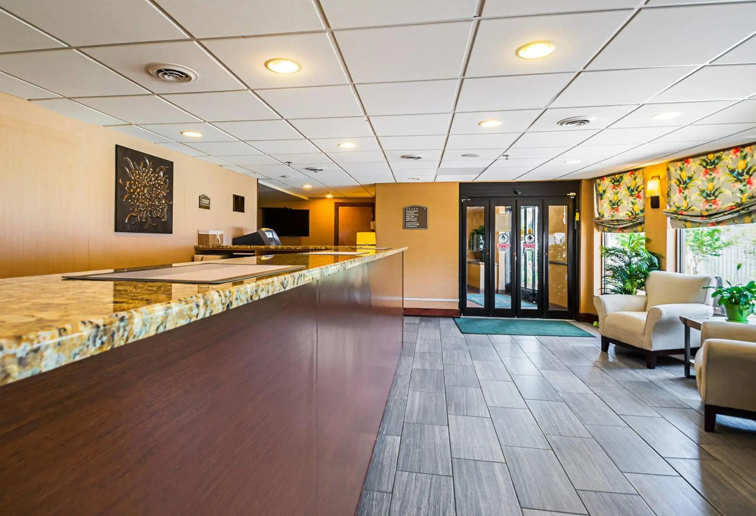 Lobby or reception in Quality Inn Oceanfront Lobby or reception in Quality Inn Oceanfront