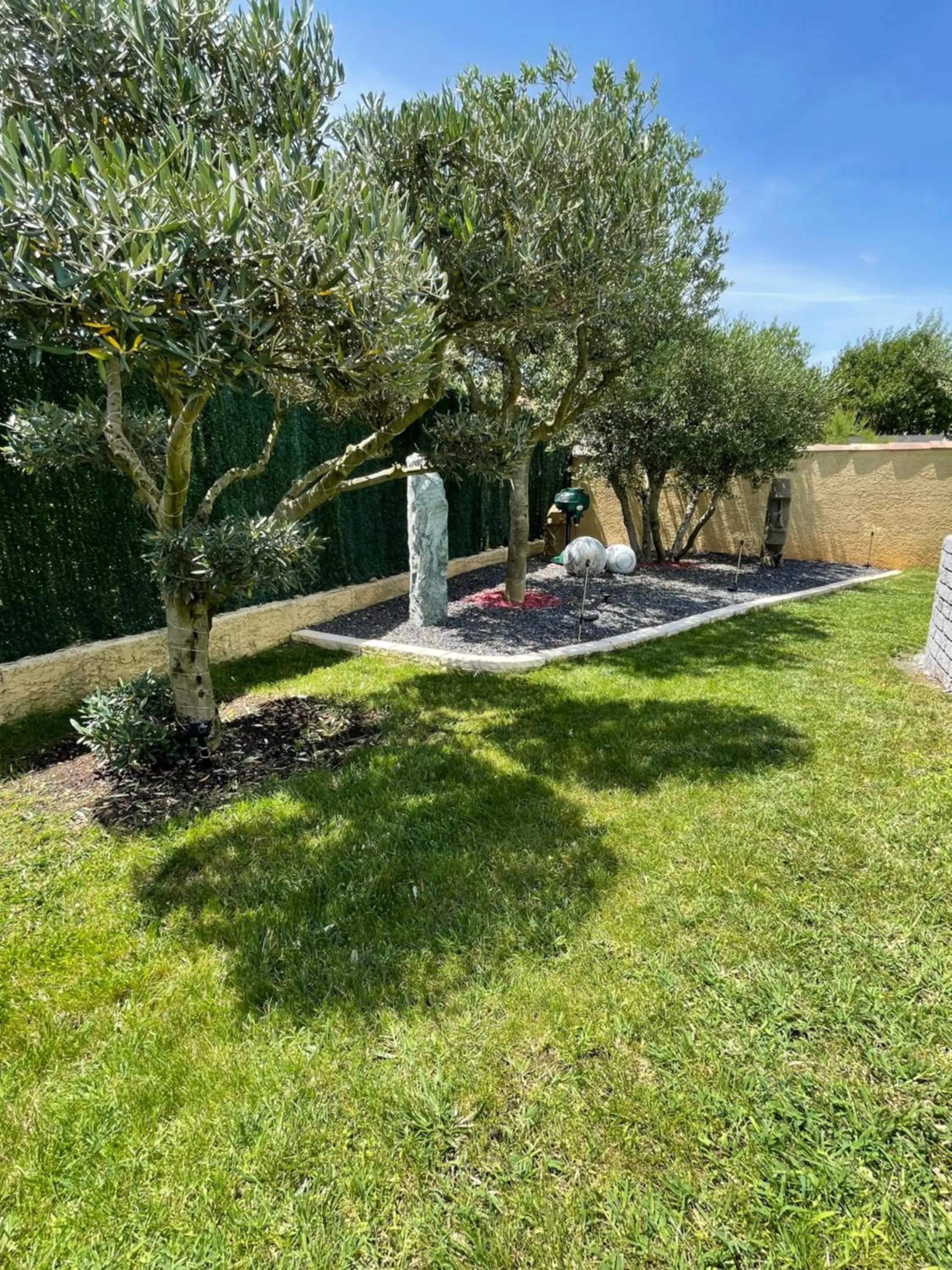 Garden view in Chambre avec charme