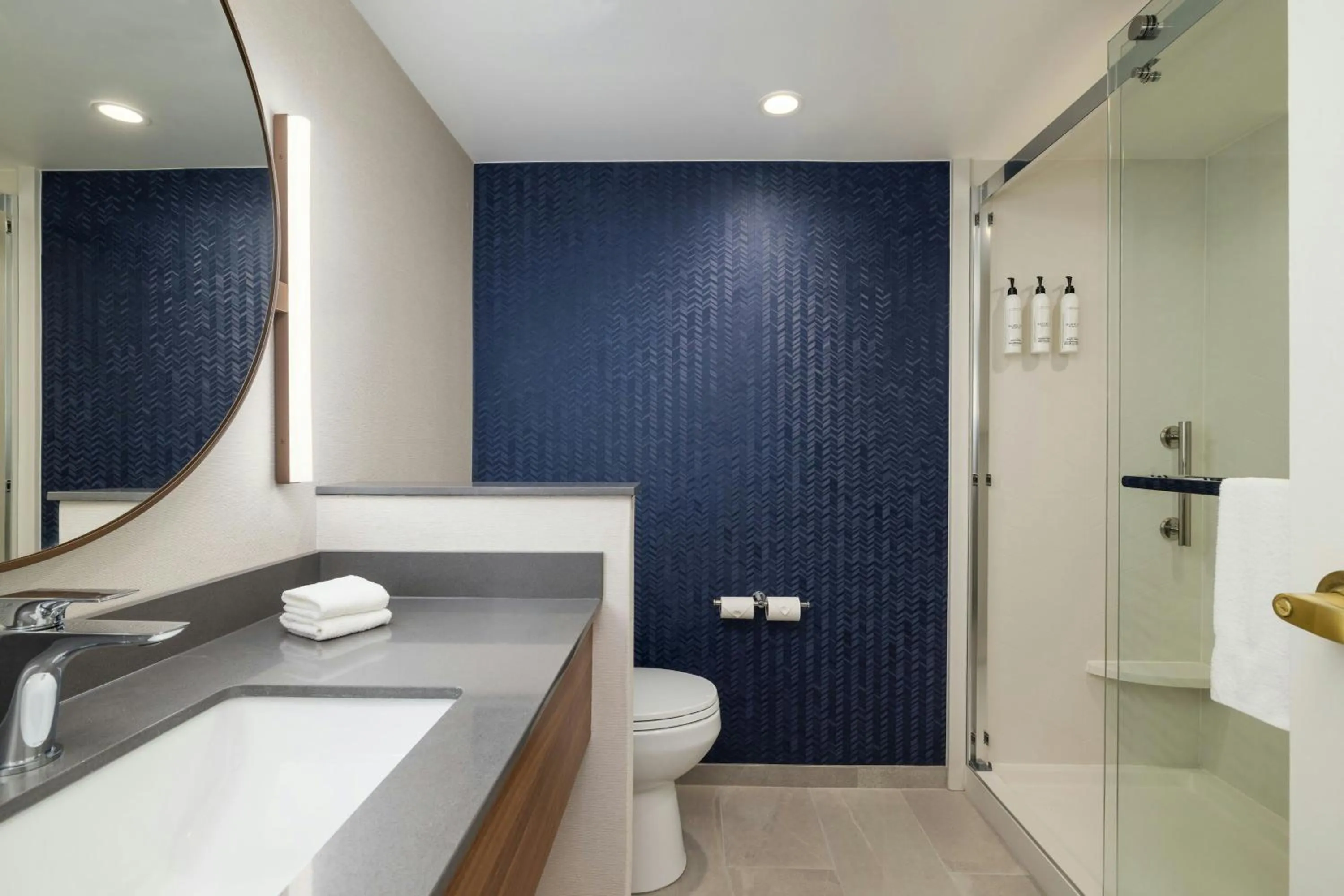 Bathroom in Fairfield by Marriott Inn & Suites Clinton