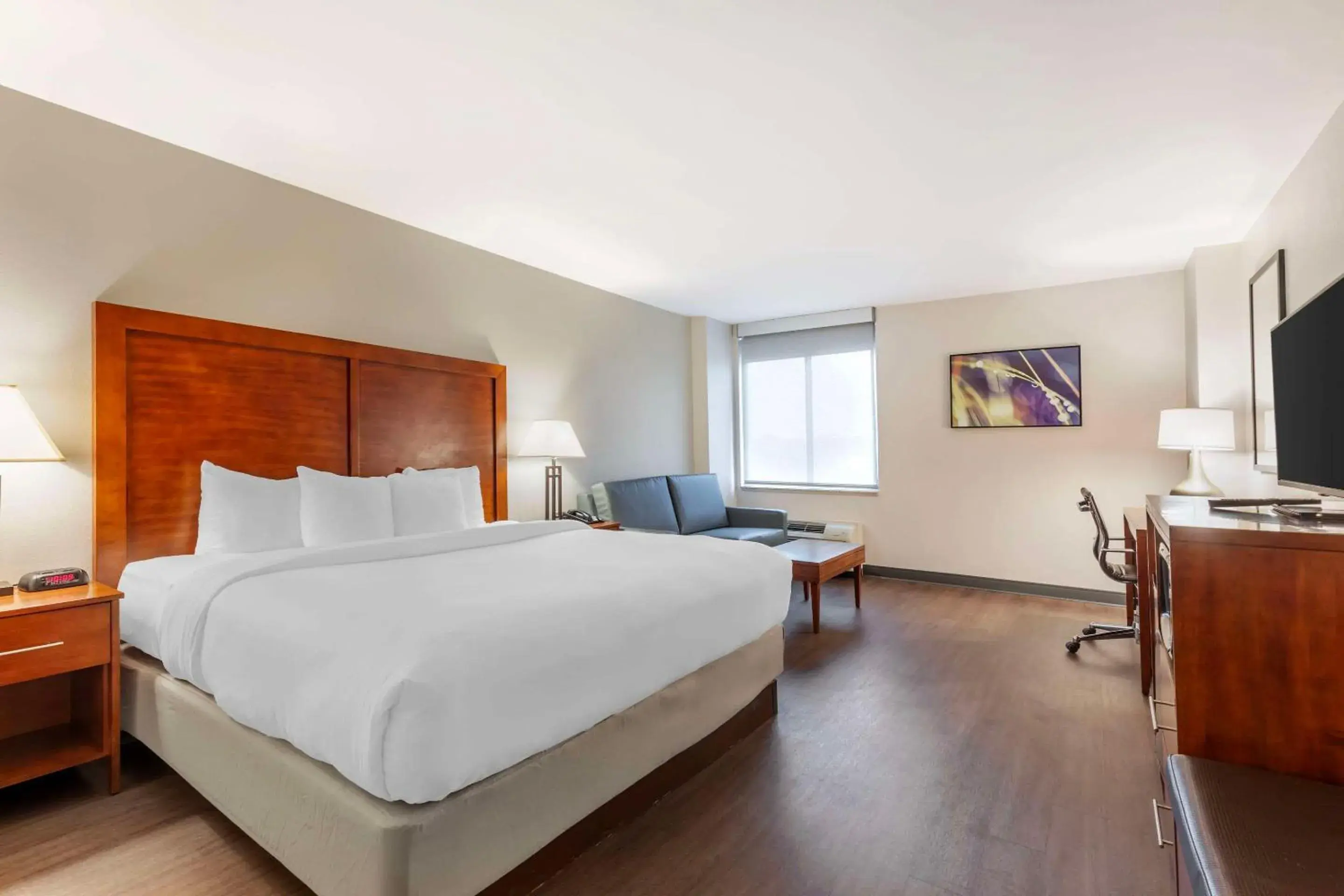 Bedroom, Bed in Comfort Inn Conference Center Bedroom, Bed in Comfort Inn Conference Center