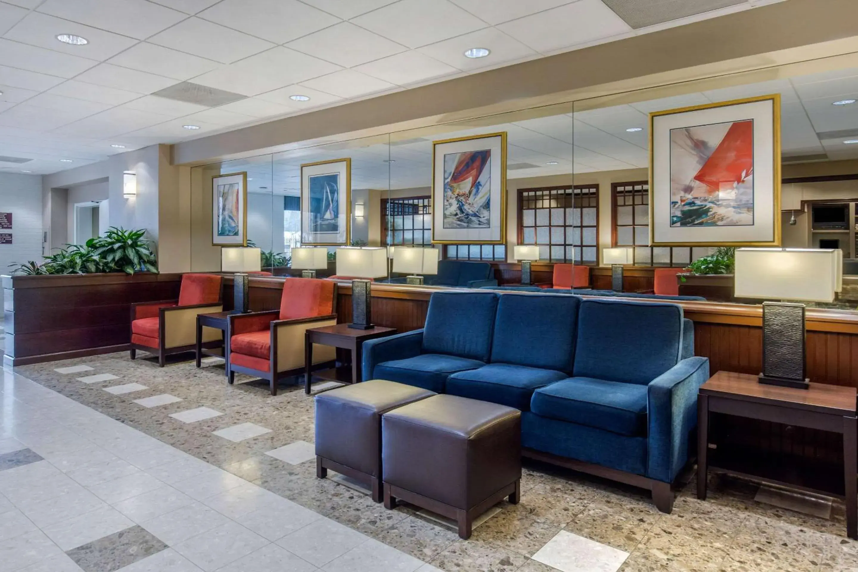 Lobby or reception in Comfort Inn Conference Center Lobby or reception in Comfort Inn Conference Center