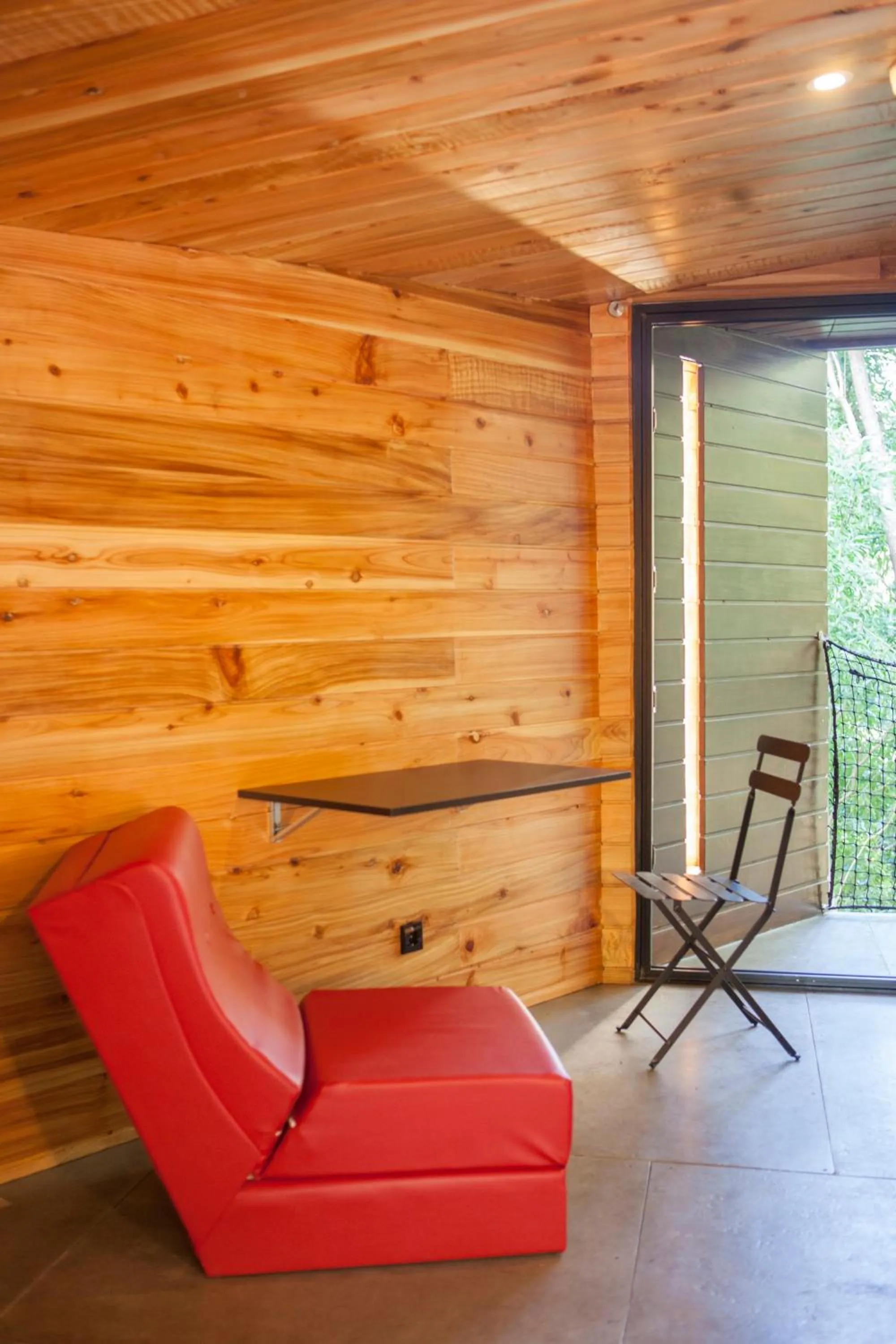 Living room in Caparica Azores Ecolodge