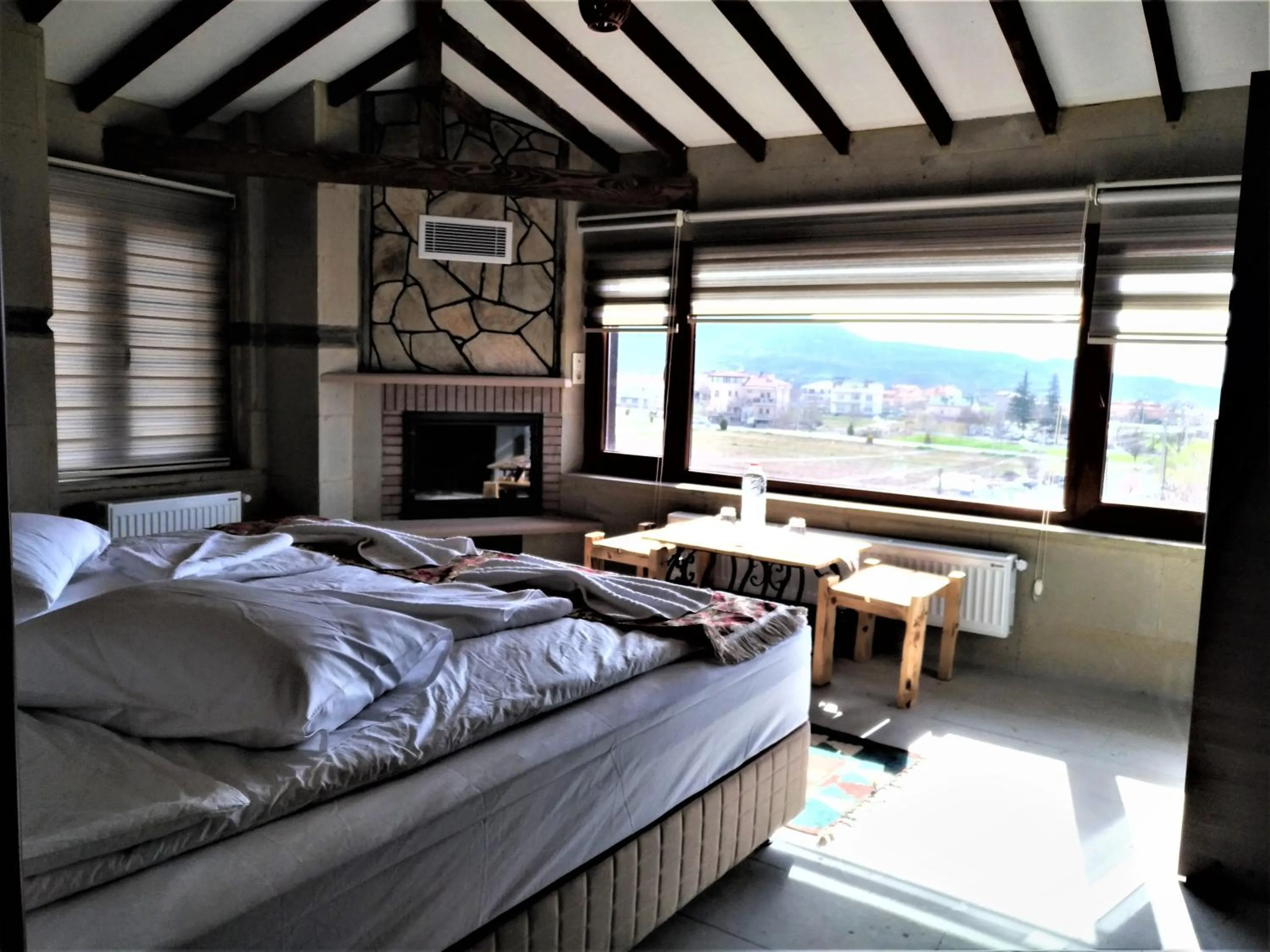 Bed in Kapadokya Konak