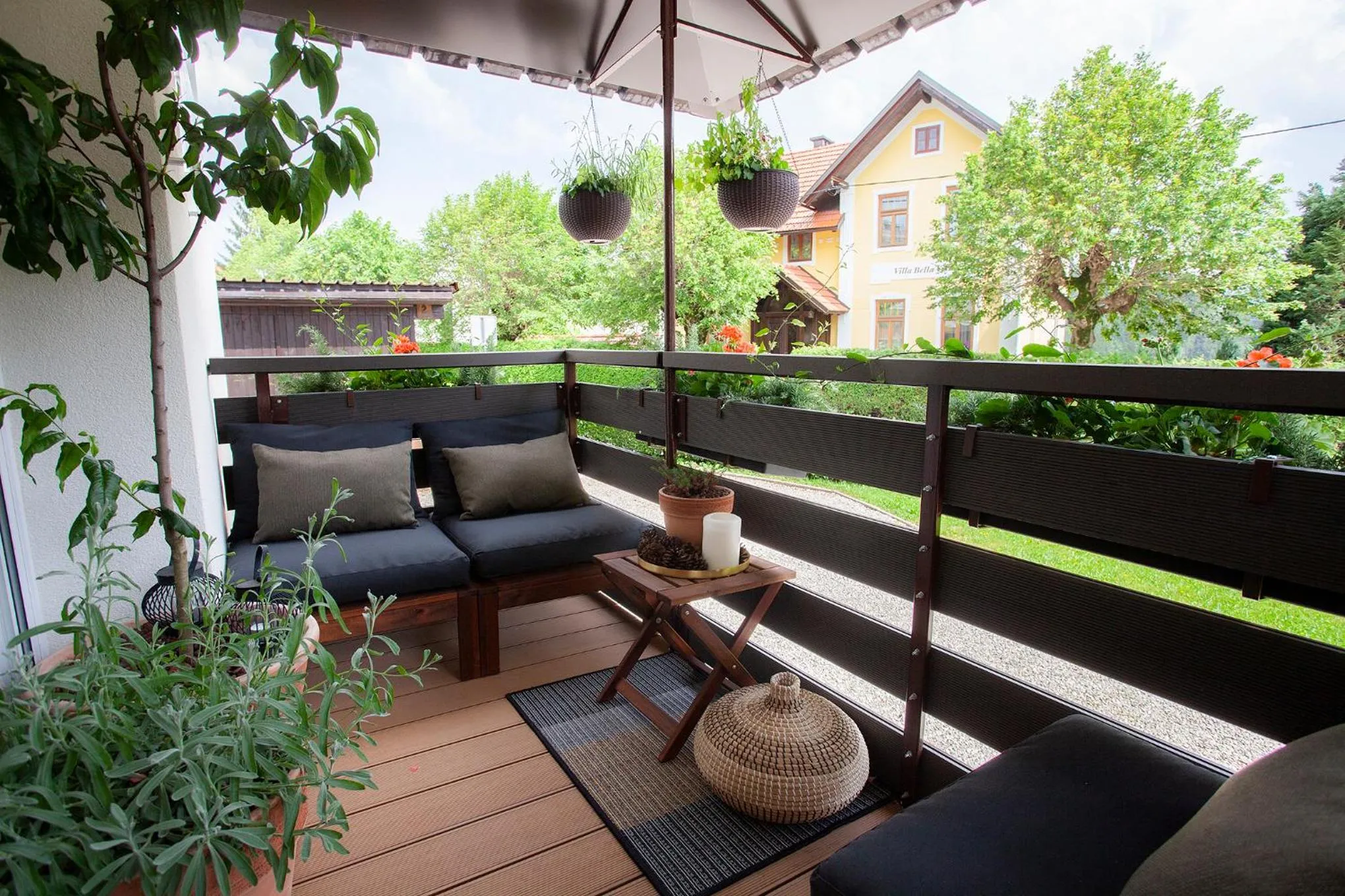 Balcony/Terrace in Apartment Galerija Bled