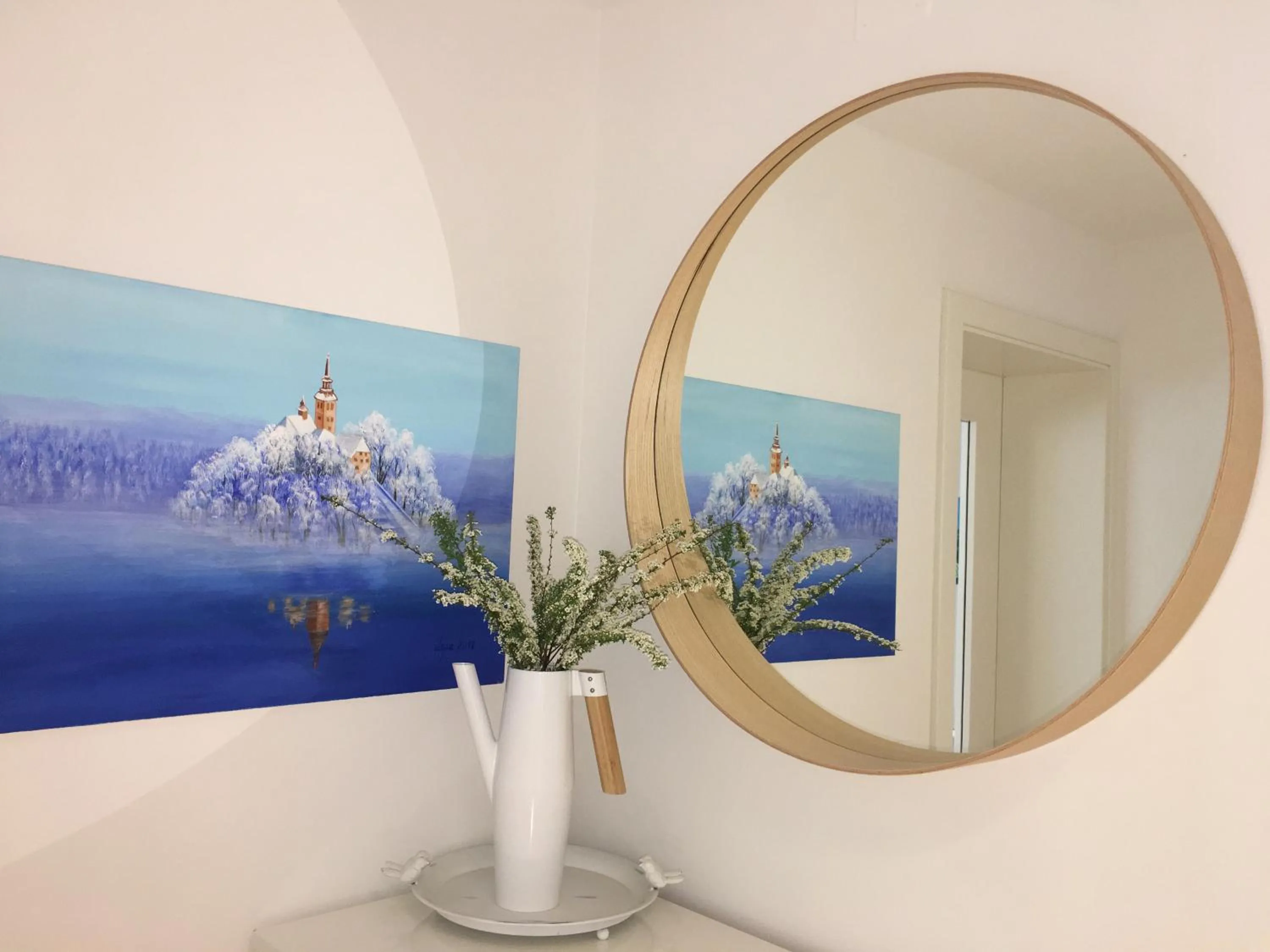 Decorative detail in Apartment Galerija Bled