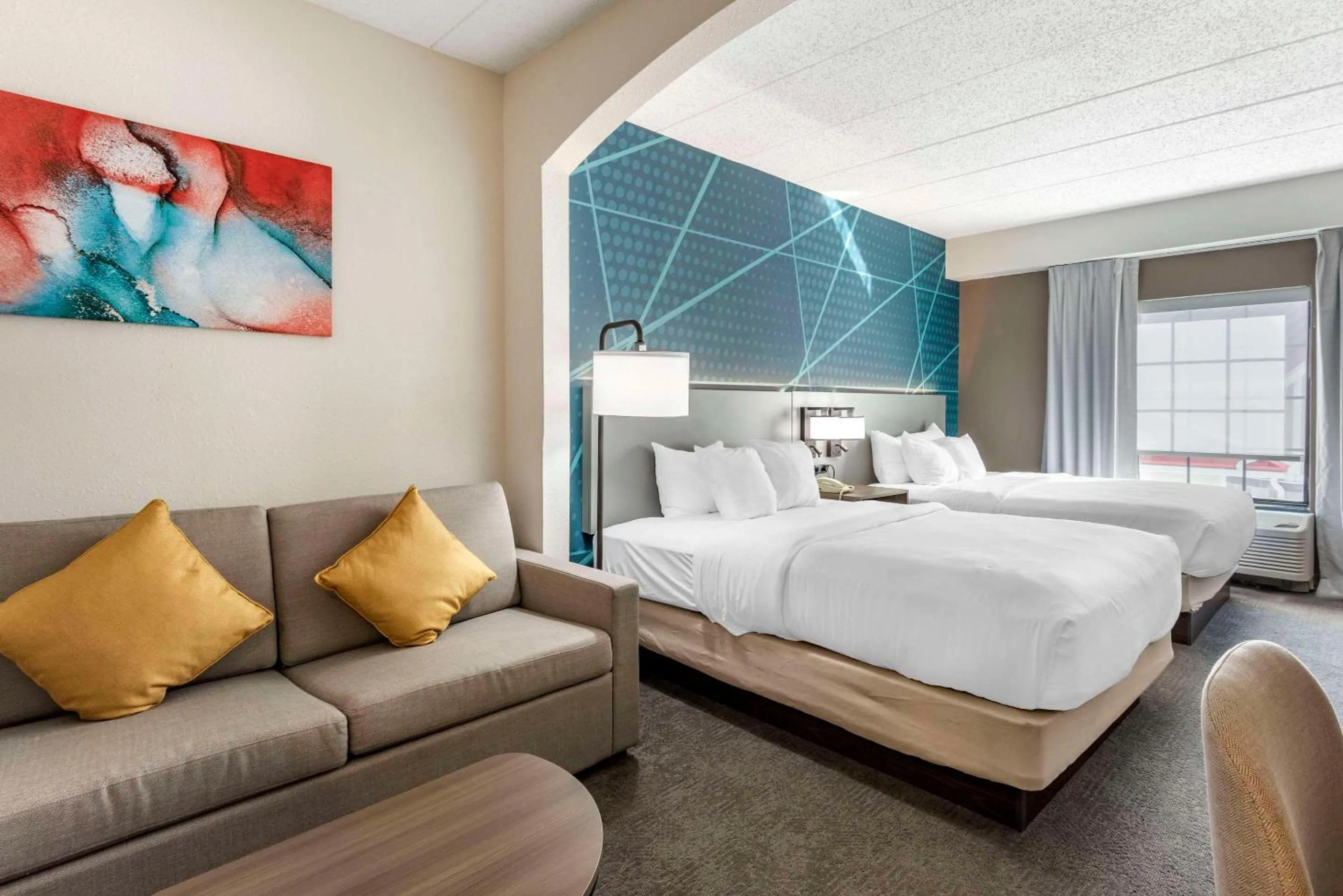 Bedroom, Bed in Comfort Suites Ocean City West