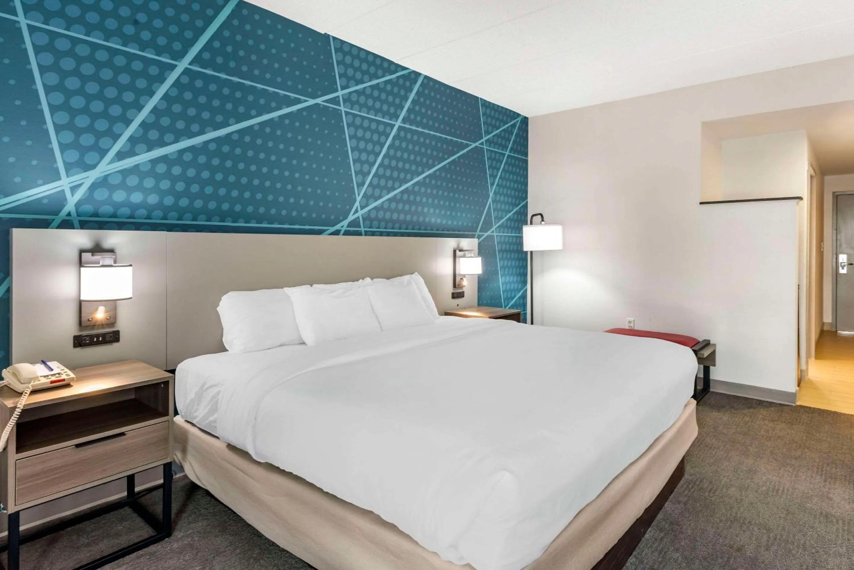 Bedroom, Bed in Comfort Suites Ocean City West