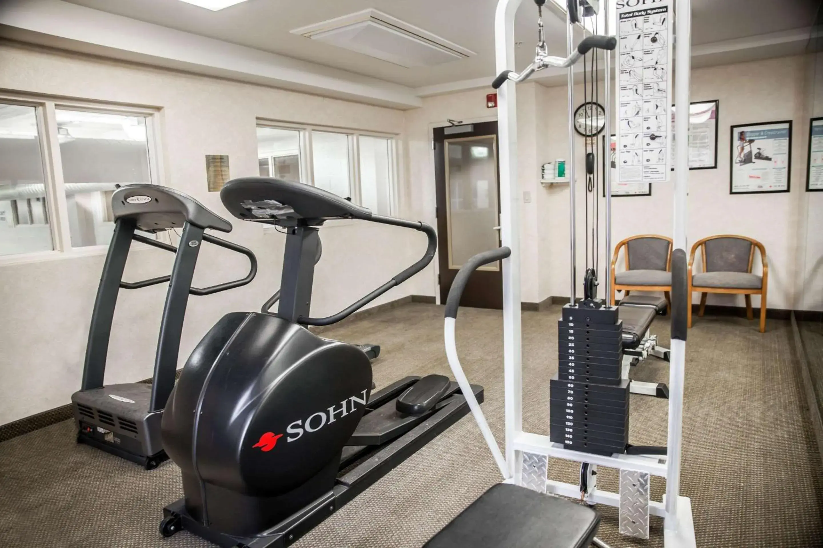 Fitness centre/facilities in Sleep Inn & Suites Fitness centre/facilities in Sleep Inn & Suites