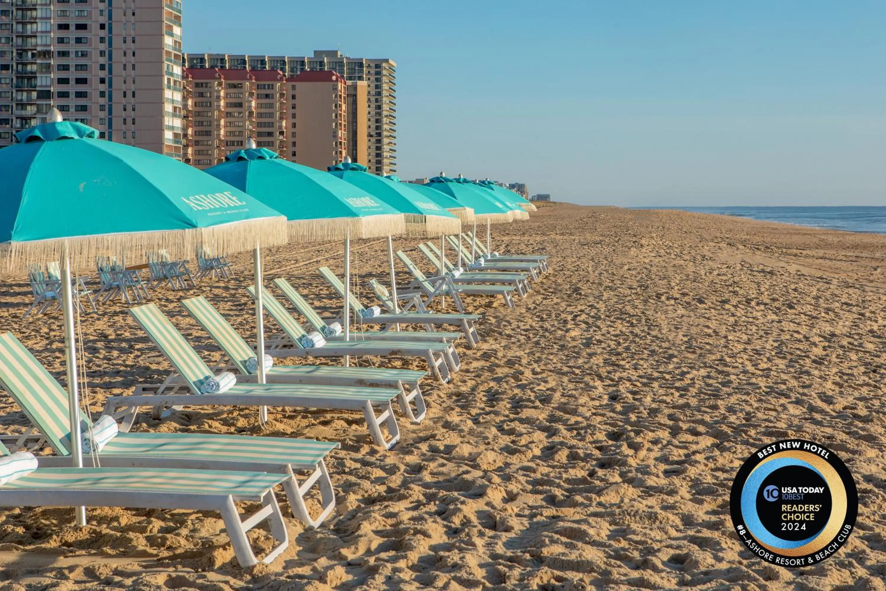 sunbed in Ashore Resort & Beach Club