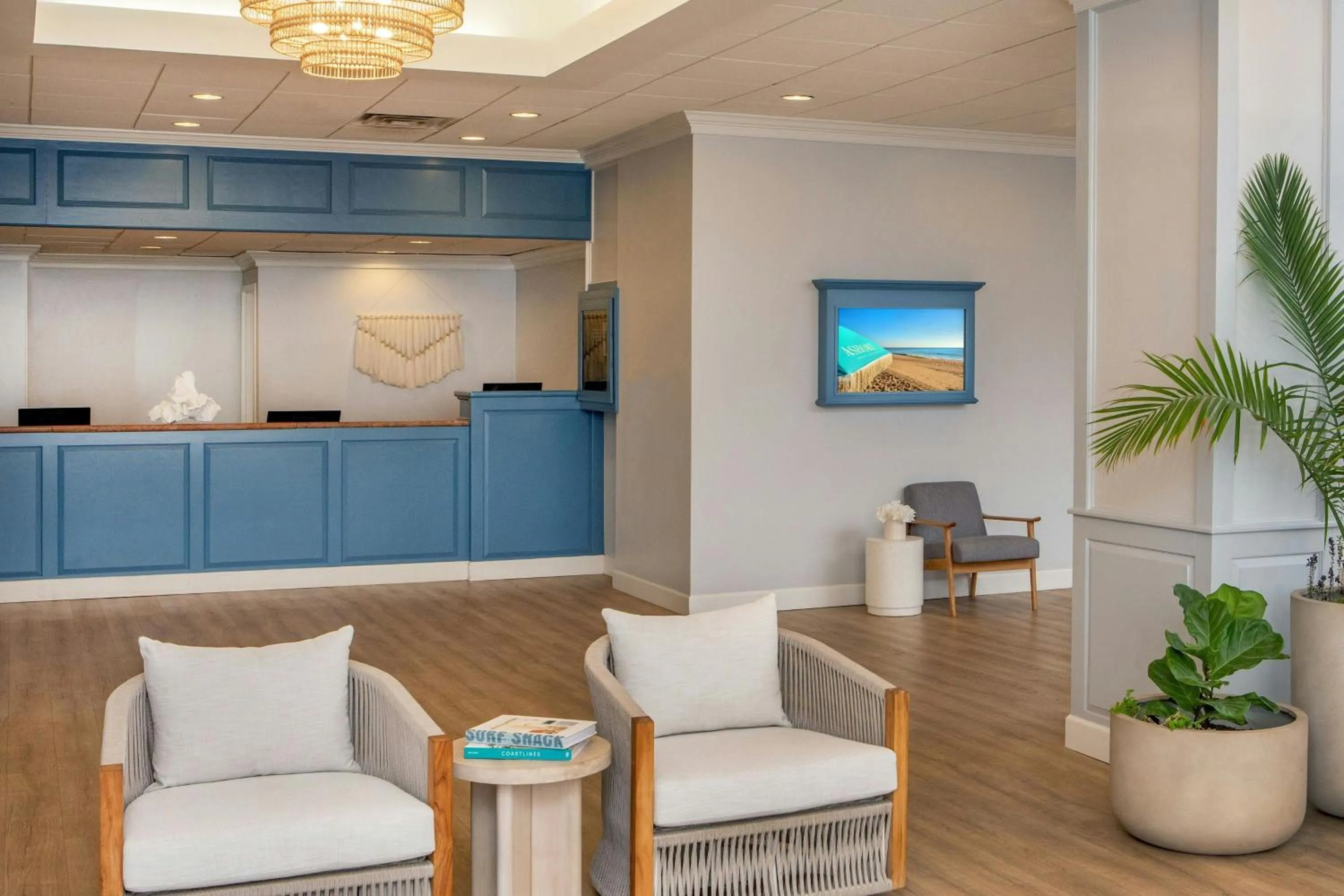 Lobby or reception in Ashore Oceanfront Hotel
