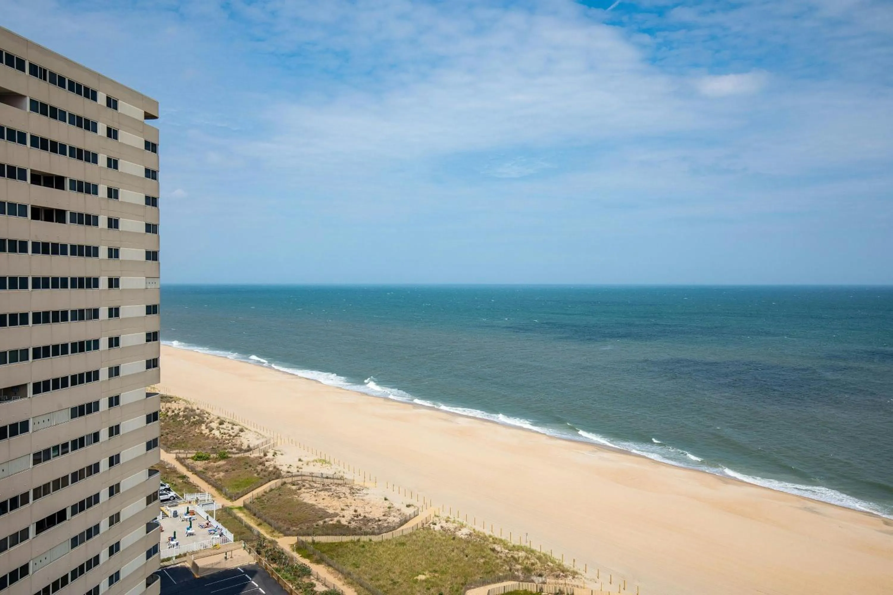 Beach in Ashore Oceanfront Hotel