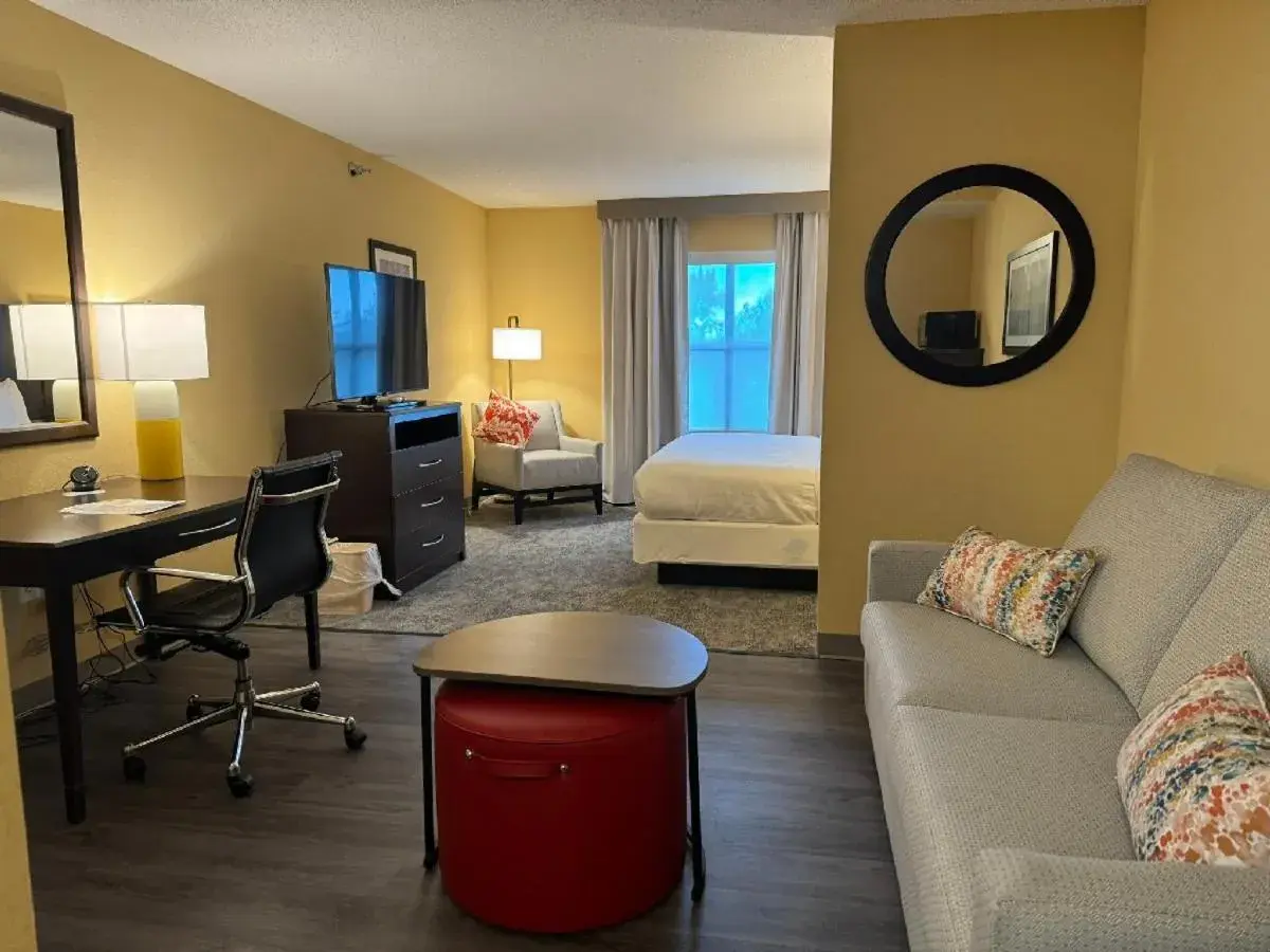 Bed in Comfort Inn & Suites Lexington Park near Pax River Bed in Comfort Inn & Suites Lexington Park near Pax River