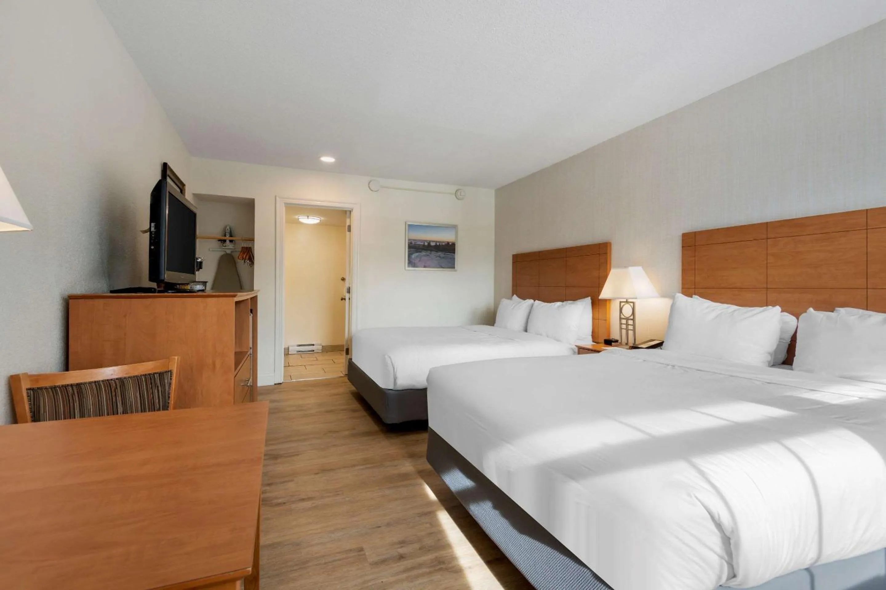 Bed in Seasider Motel