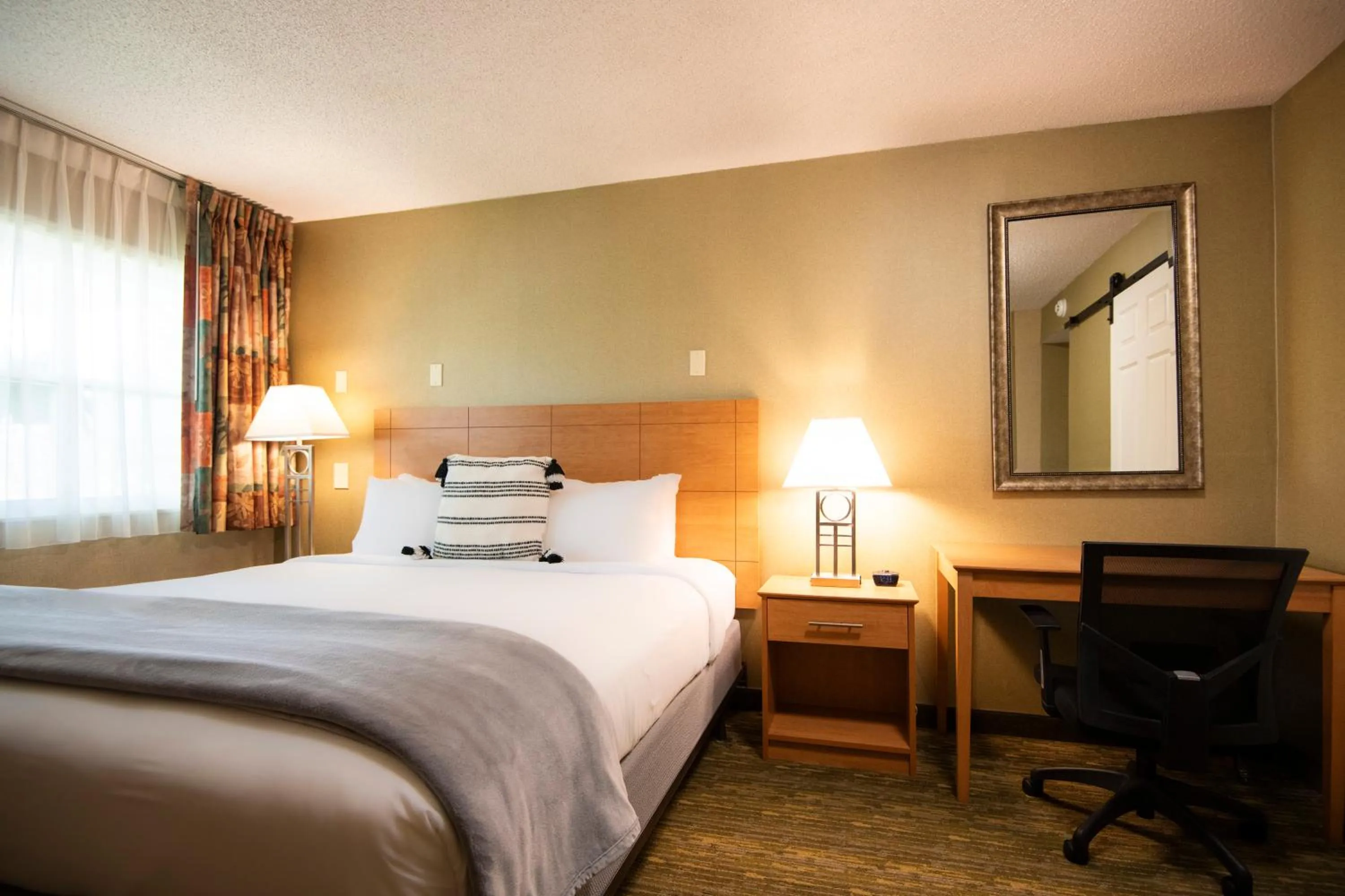 Bed in Seasider Motel