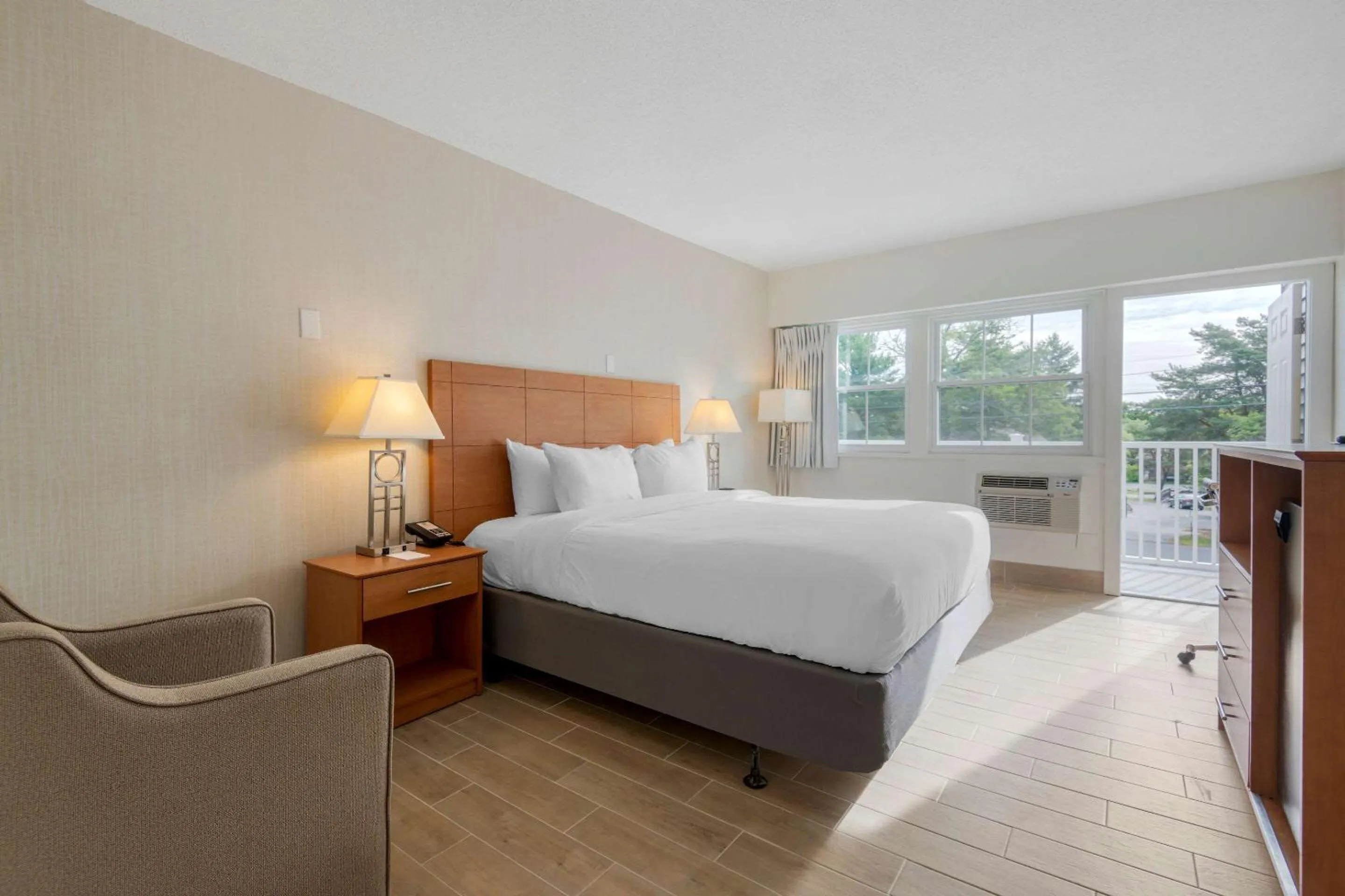 Bedroom, Bed in Seasider Motel