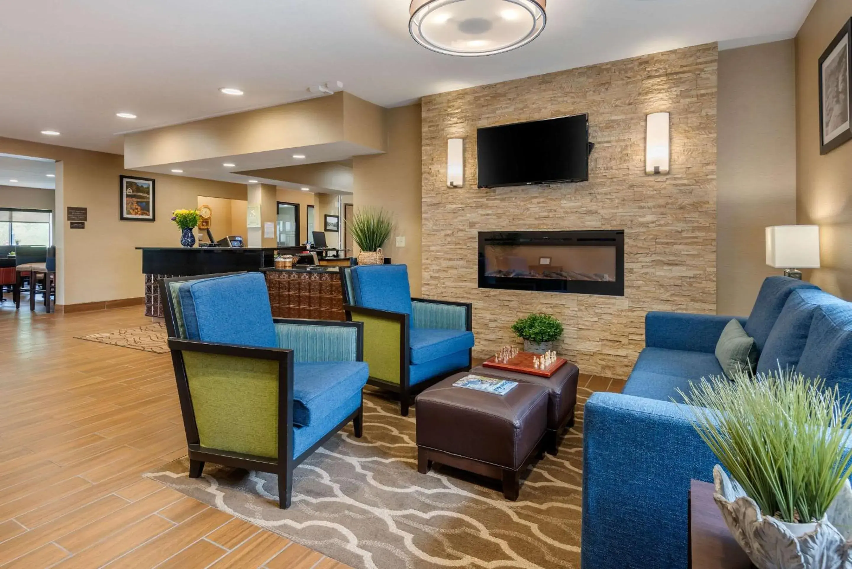 Lobby or reception in Comfort Inn Ellsworth - Bar Harbor Lobby or reception in Comfort Inn Ellsworth - Bar Harbor