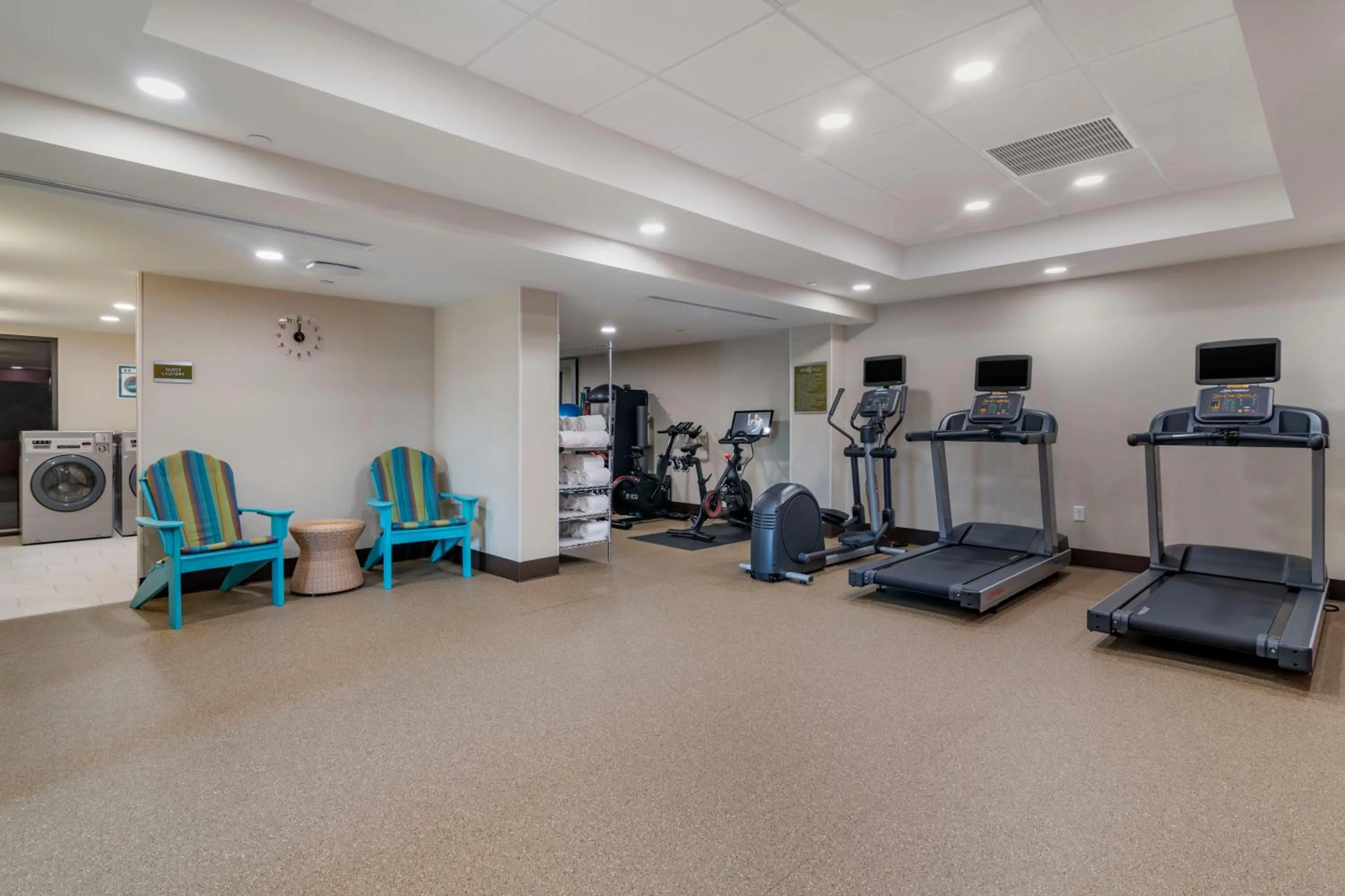Fitness centre/facilities in Home2 Suites by Hilton Bangor