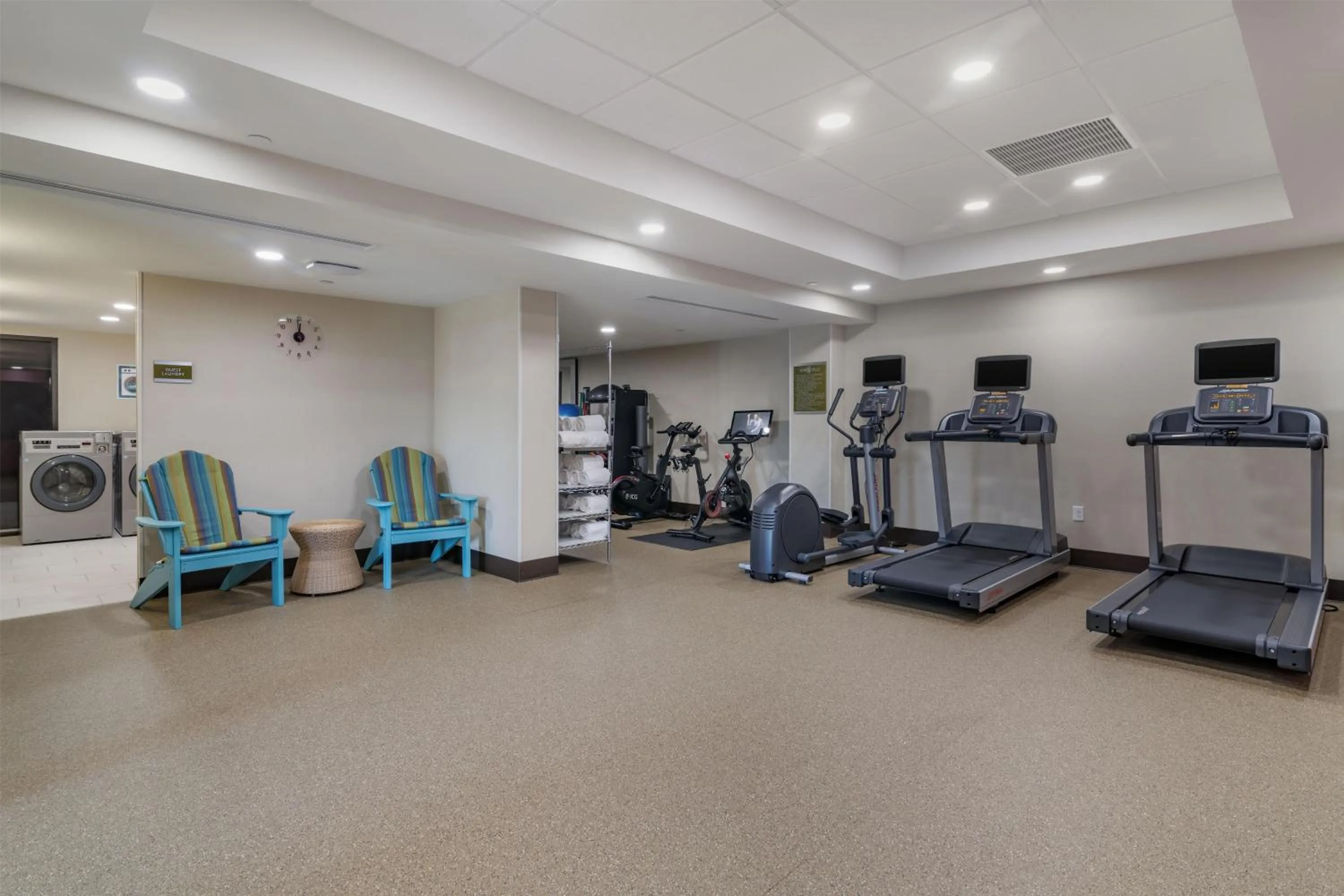 Fitness centre/facilities in Home2 Suites by Hilton Bangor