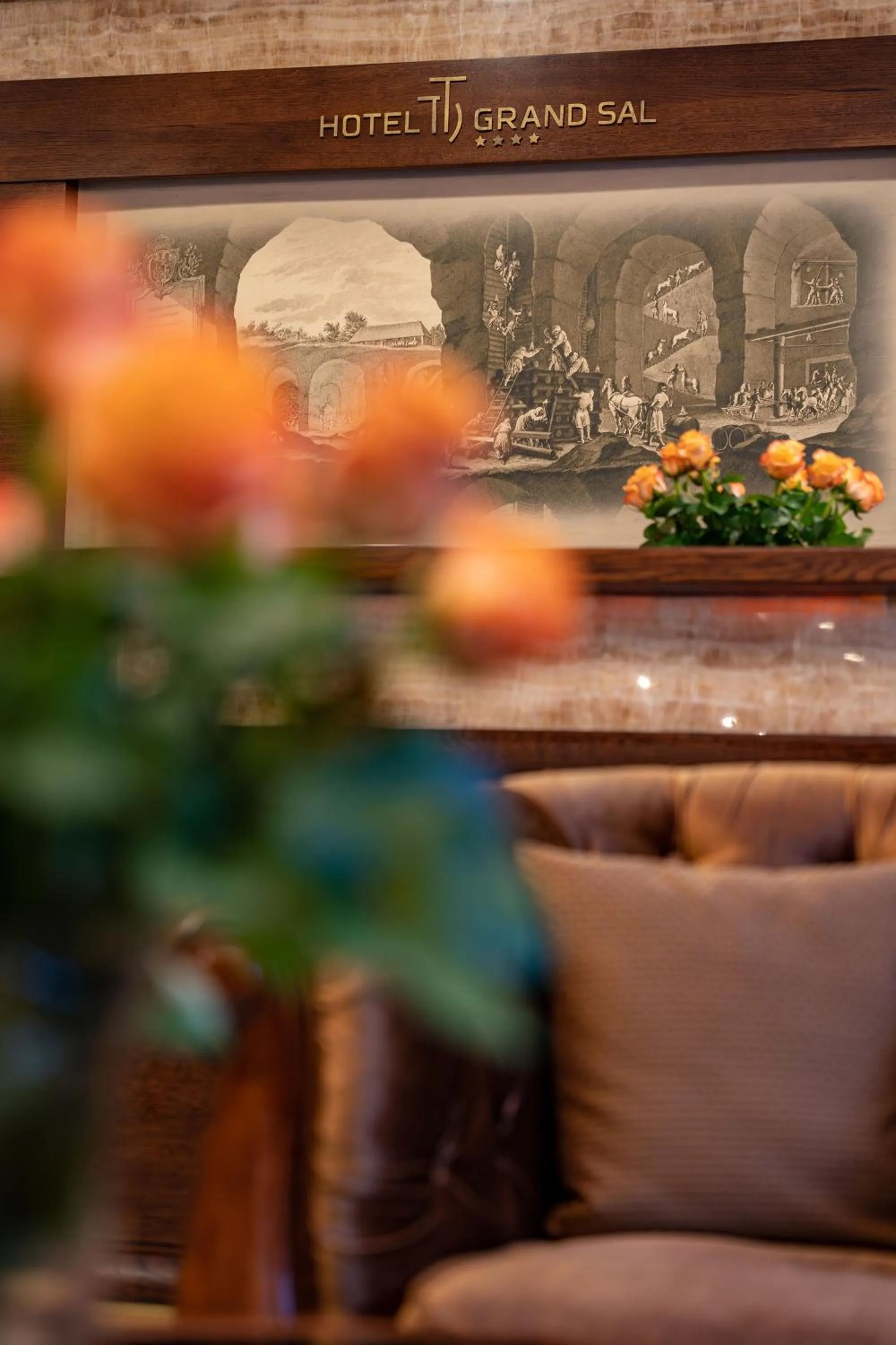 Decorative detail in Grand Sal