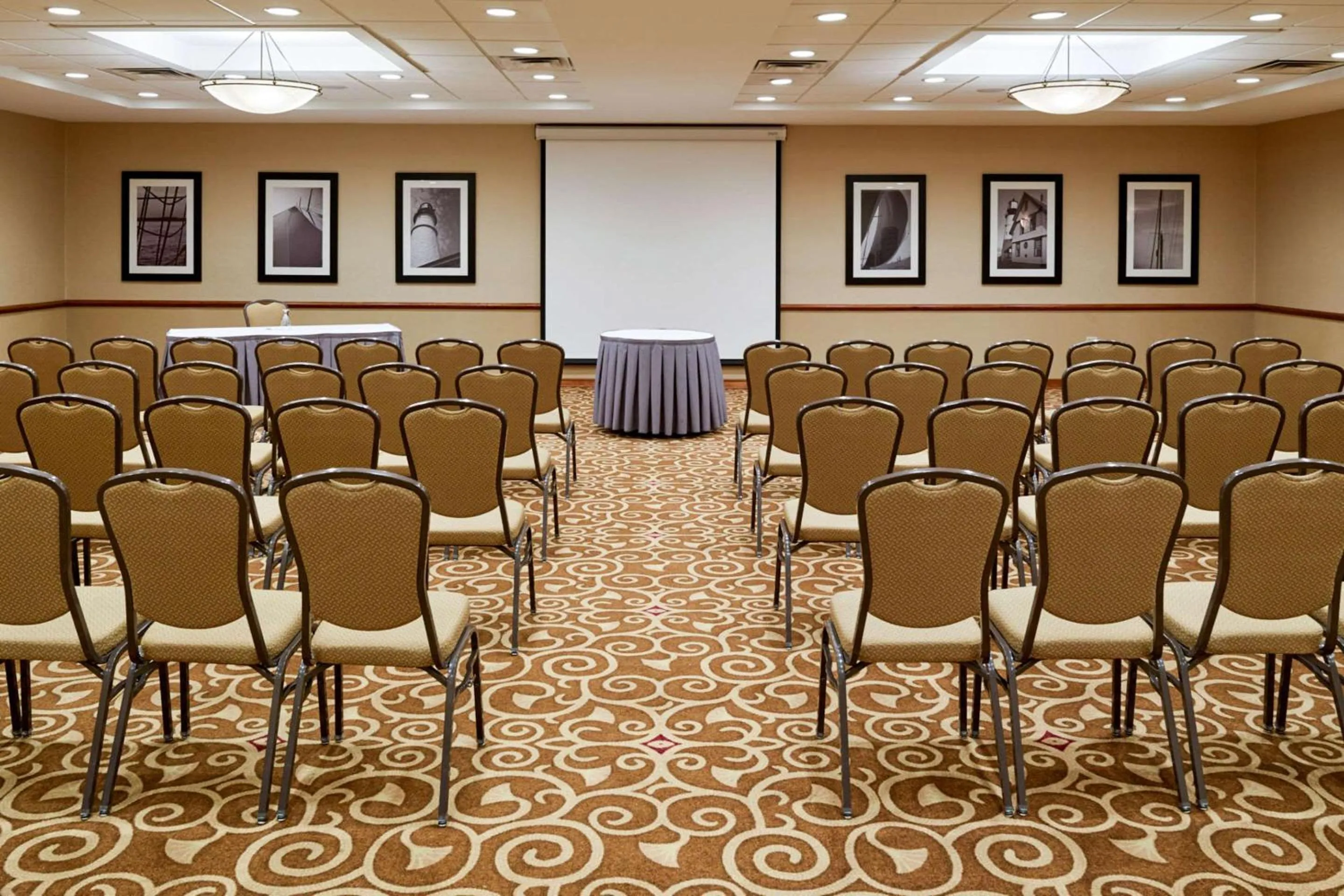 On site in Clarion Hotel Portland Airport ME