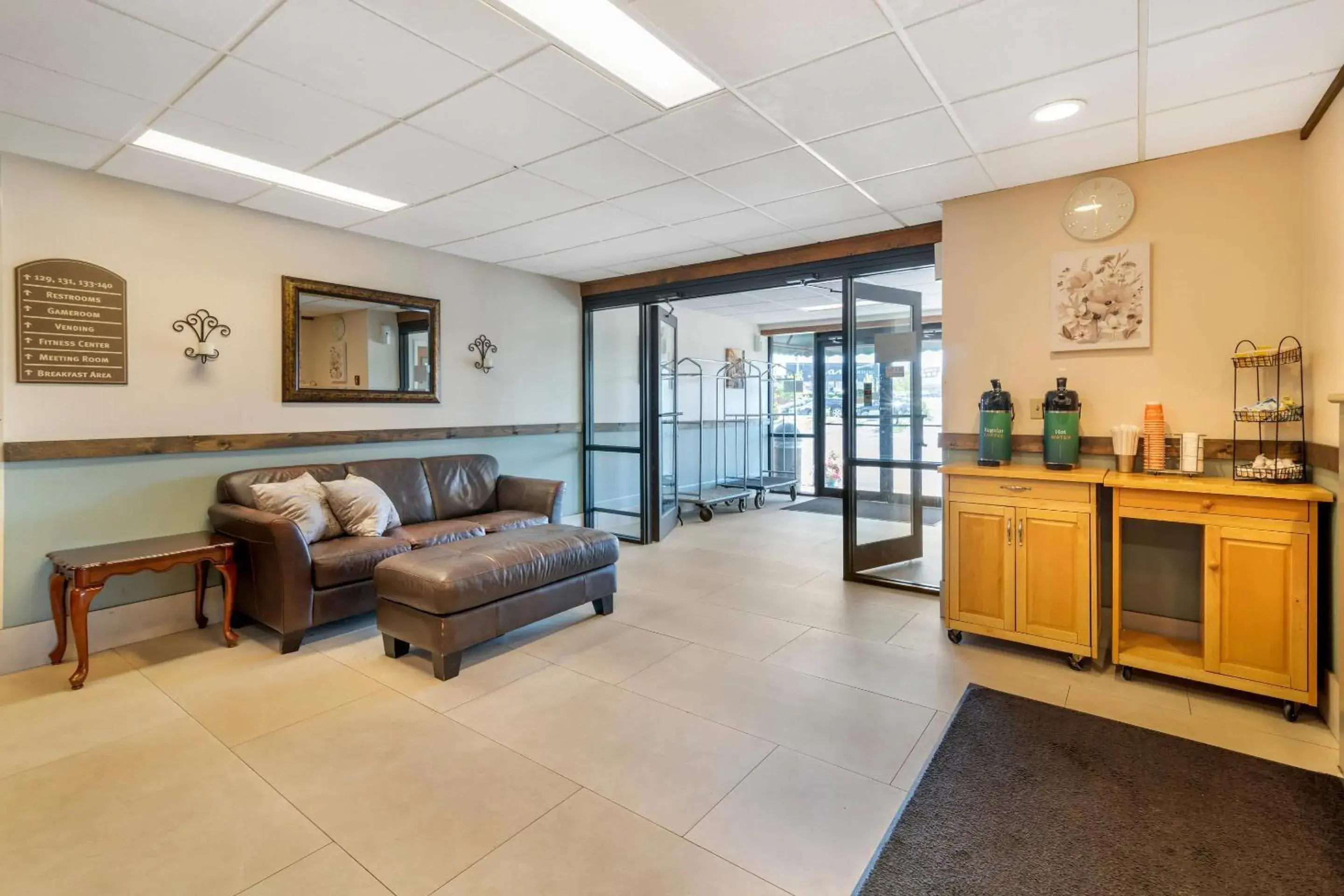 Lobby or reception in Quality Inn at Bangor Mall Lobby or reception in Quality Inn at Bangor Mall