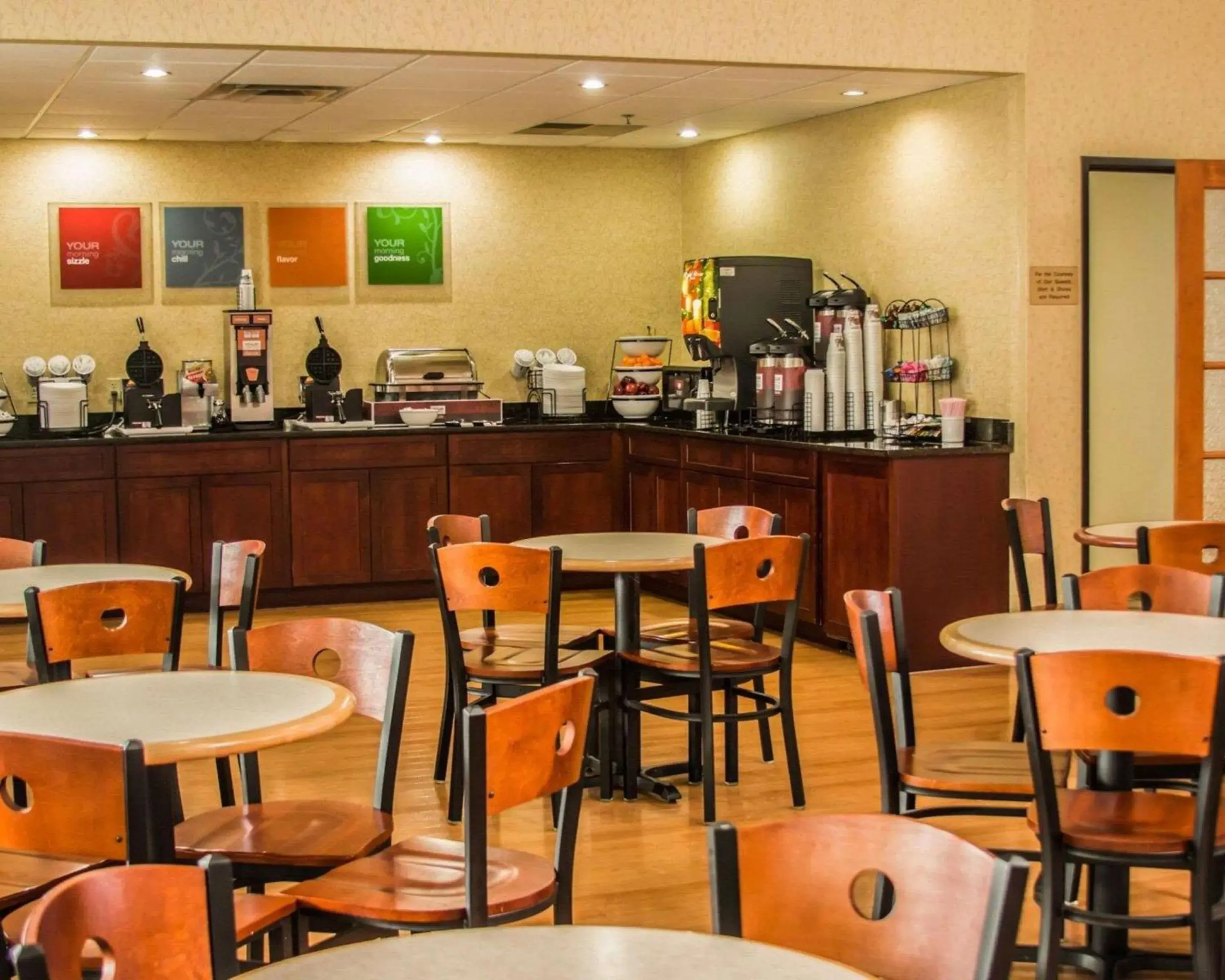 Restaurant/places to eat in Comfort Inn Restaurant/places to eat in Comfort Inn