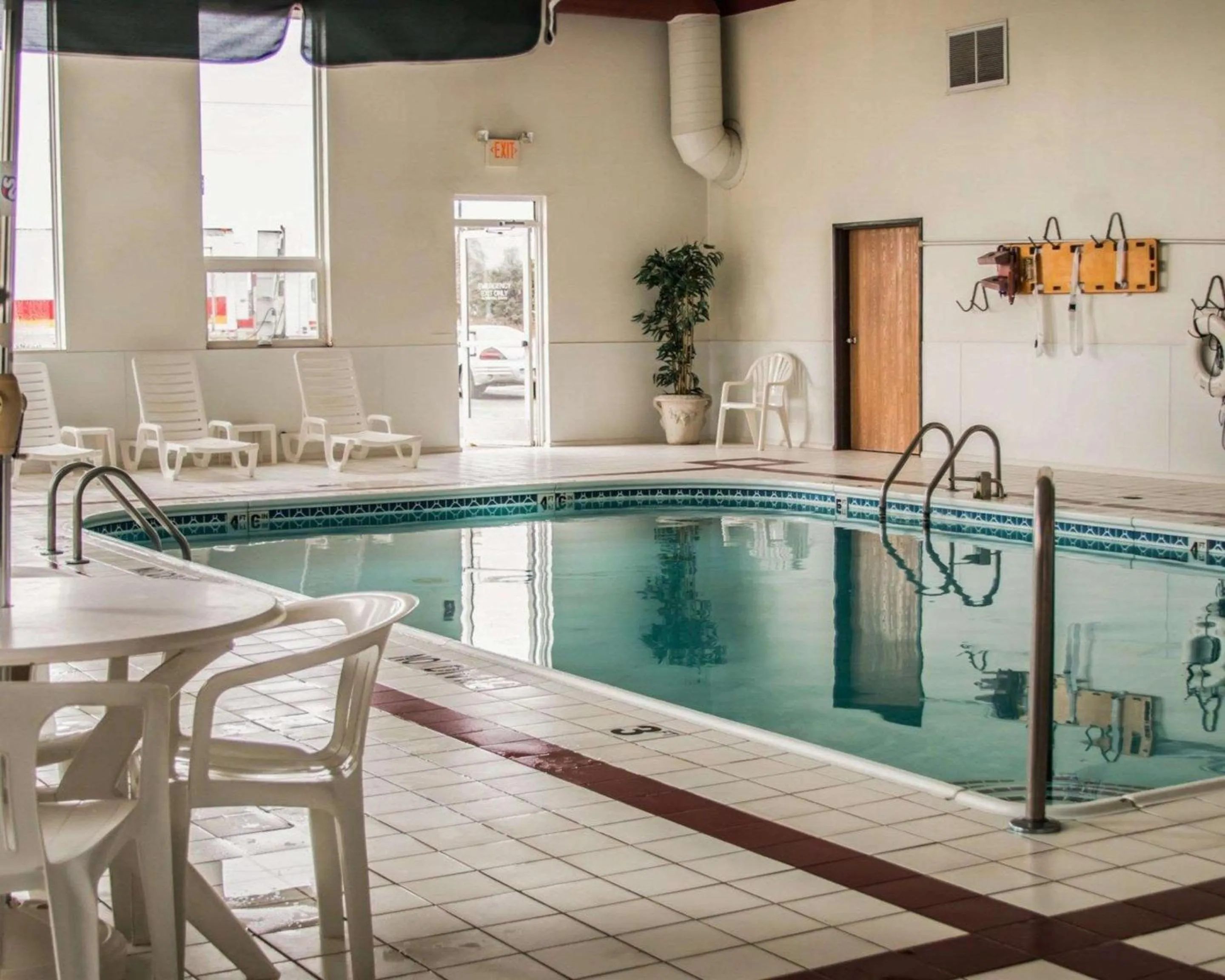 On site in Comfort Inn