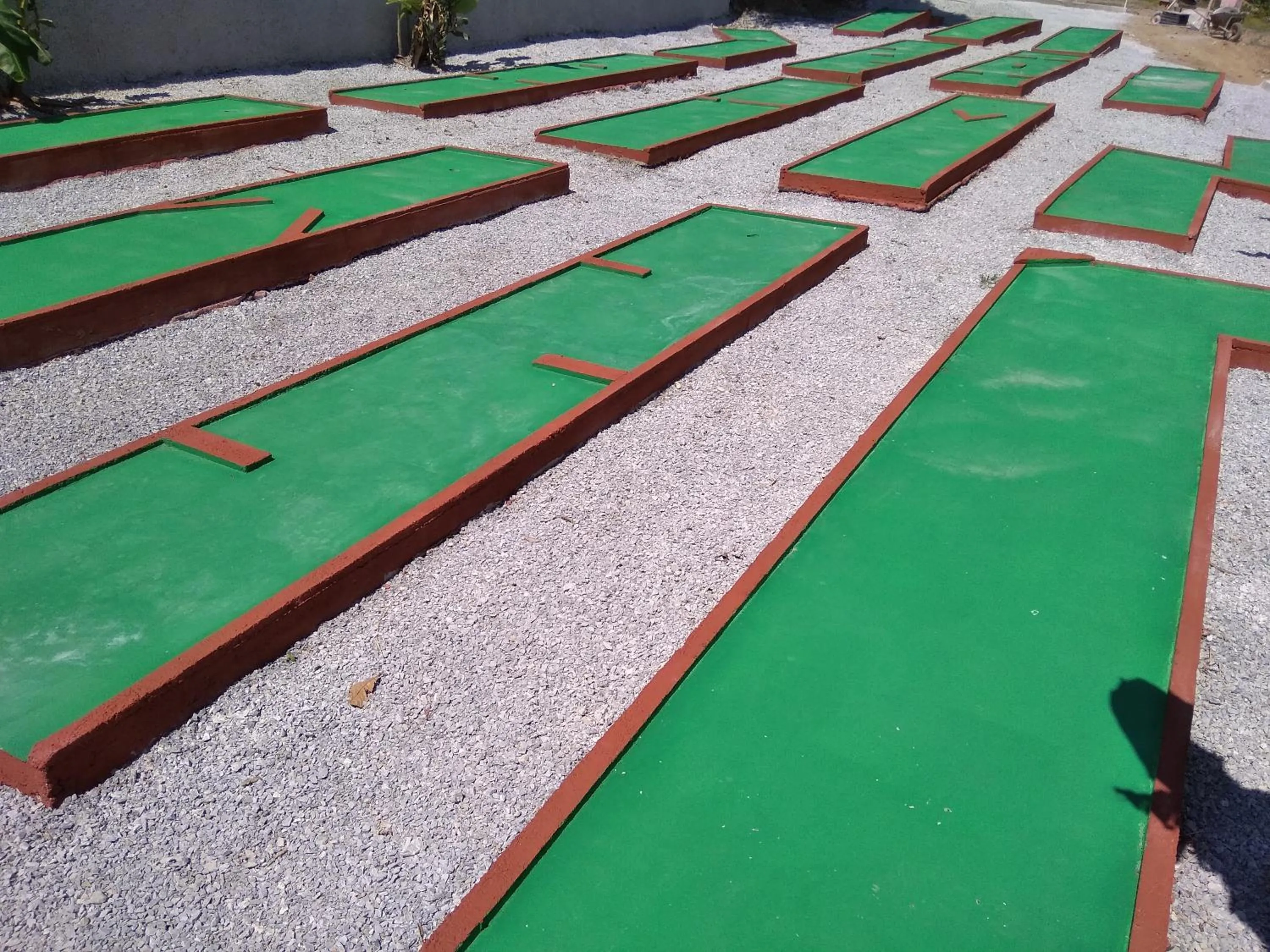 Minigolf in Sea Vessel