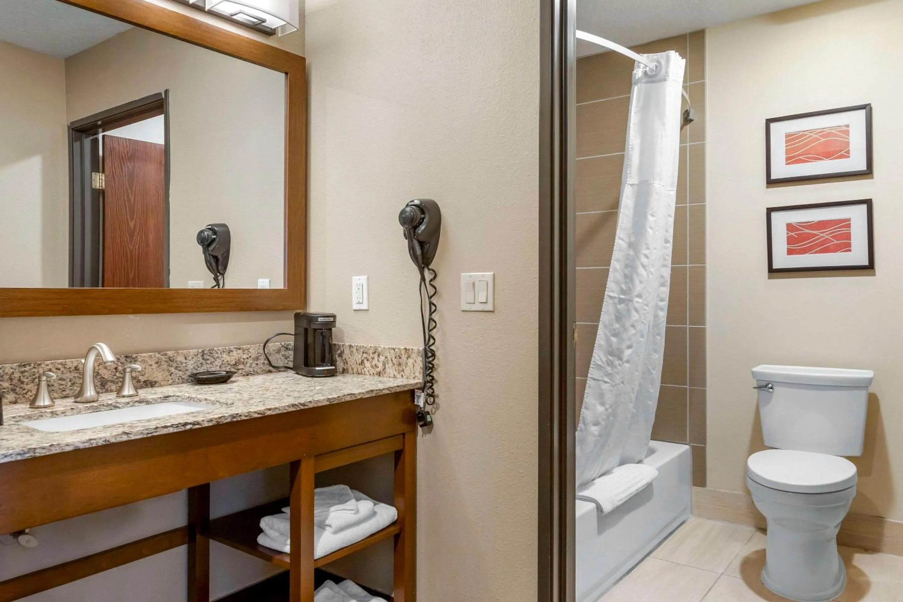 Bedroom in Comfort Inn