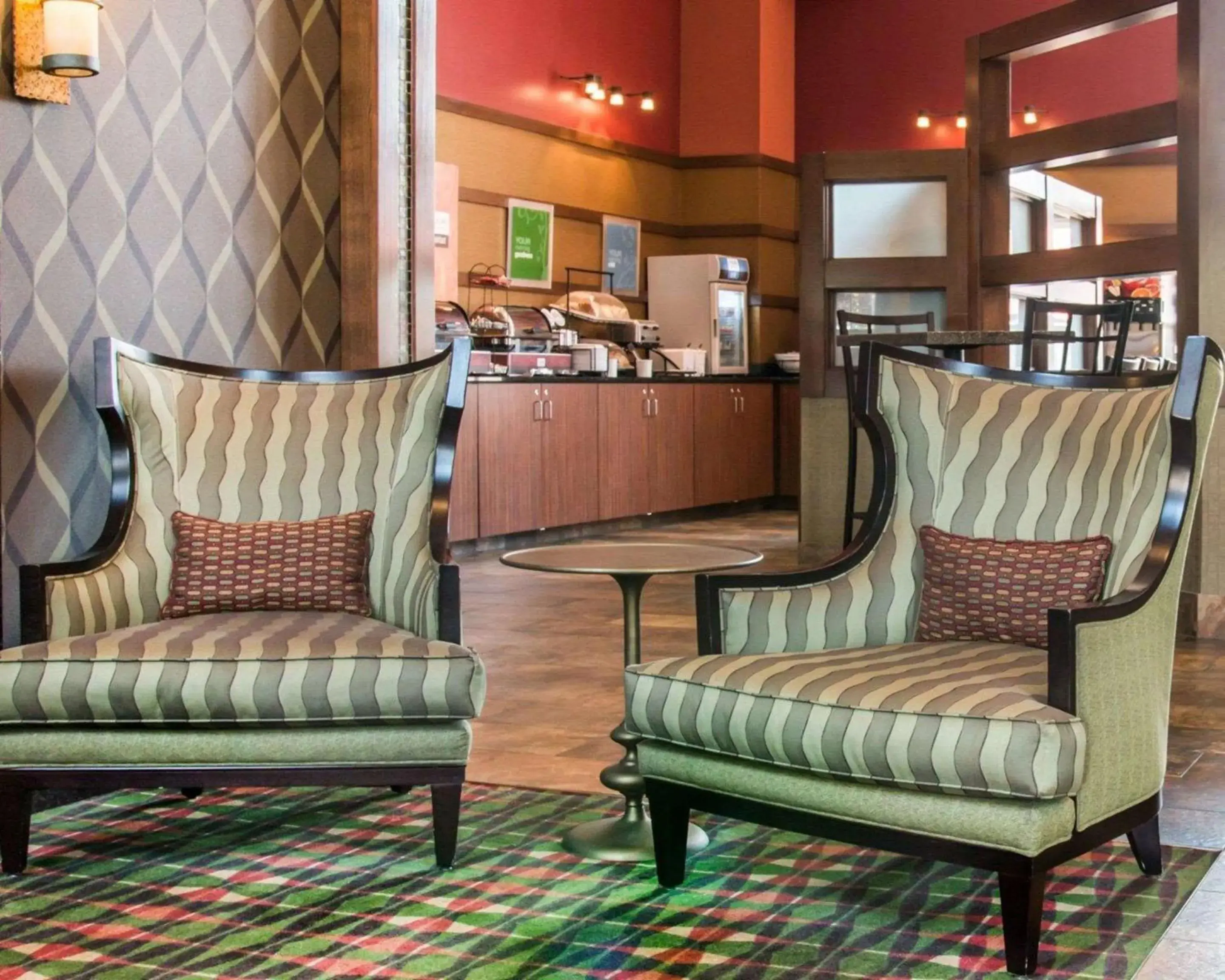 Lobby or reception in Comfort Inn & Suites and Conference Center Lobby or reception in Comfort Inn & Suites and Conference Center